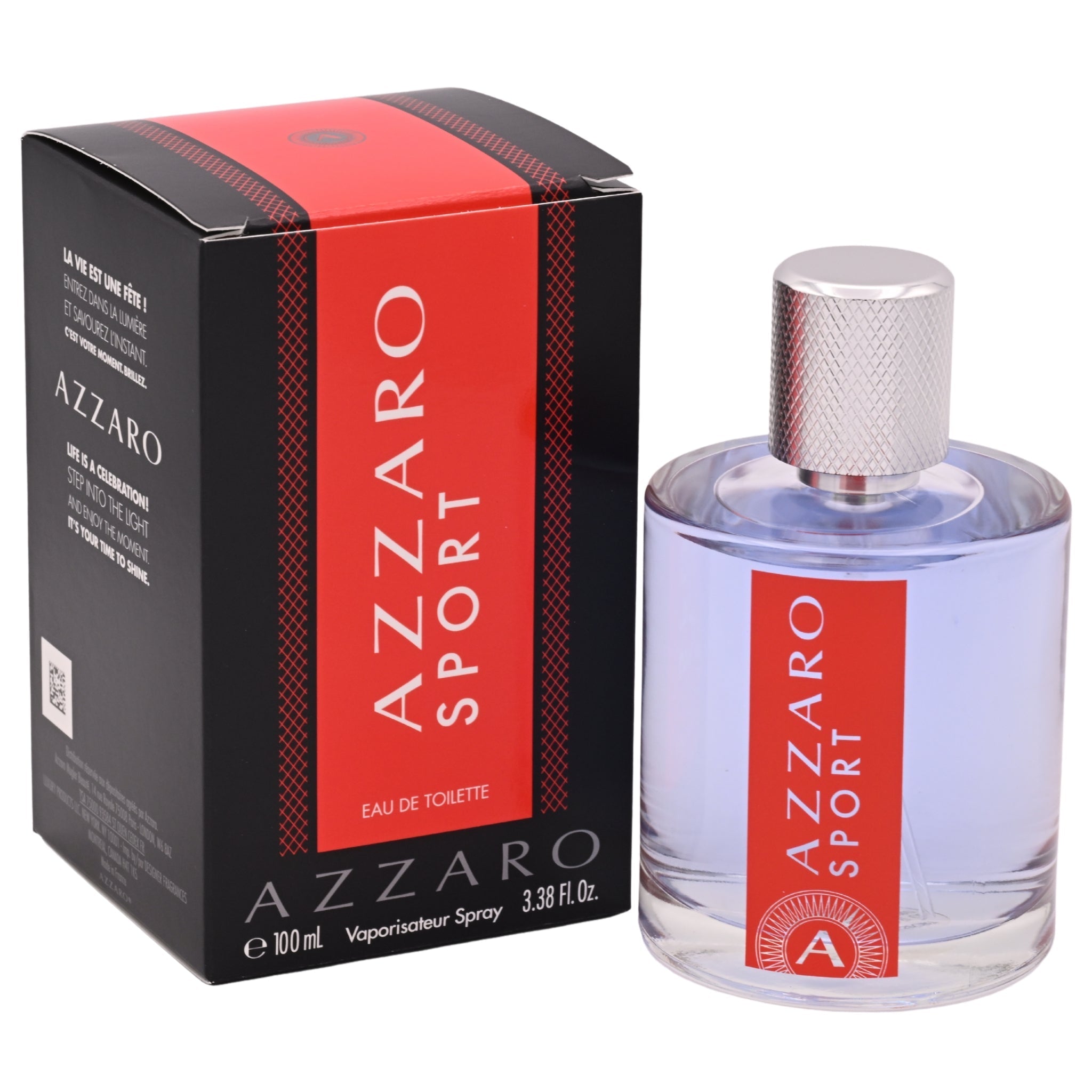 Azzaro Sport Eau De Toilette Spray for Men 3.38 oz