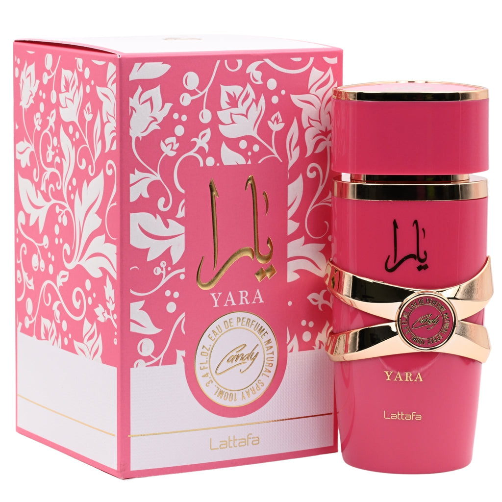 Lattafa Yara Candy Eau De Parfum Spray For Women EDP 3.3 oz