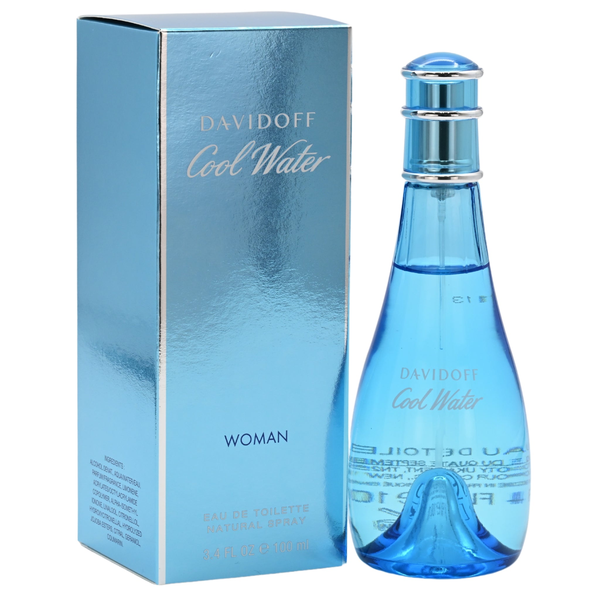 Davidoff Cool Water Eau de Toilette Spray for Women 3.3 oz