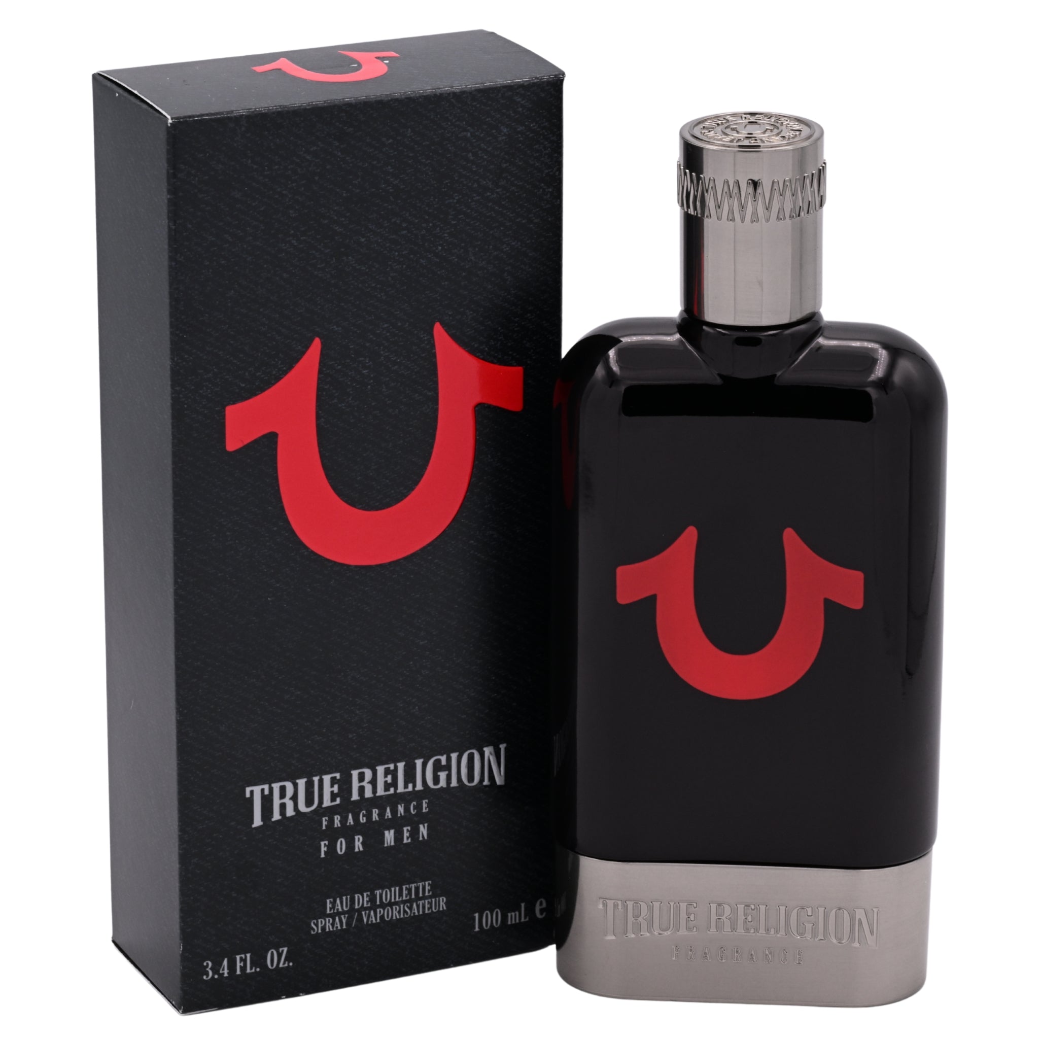 True Religion Black EDT Spray for Men 3.4 oz
