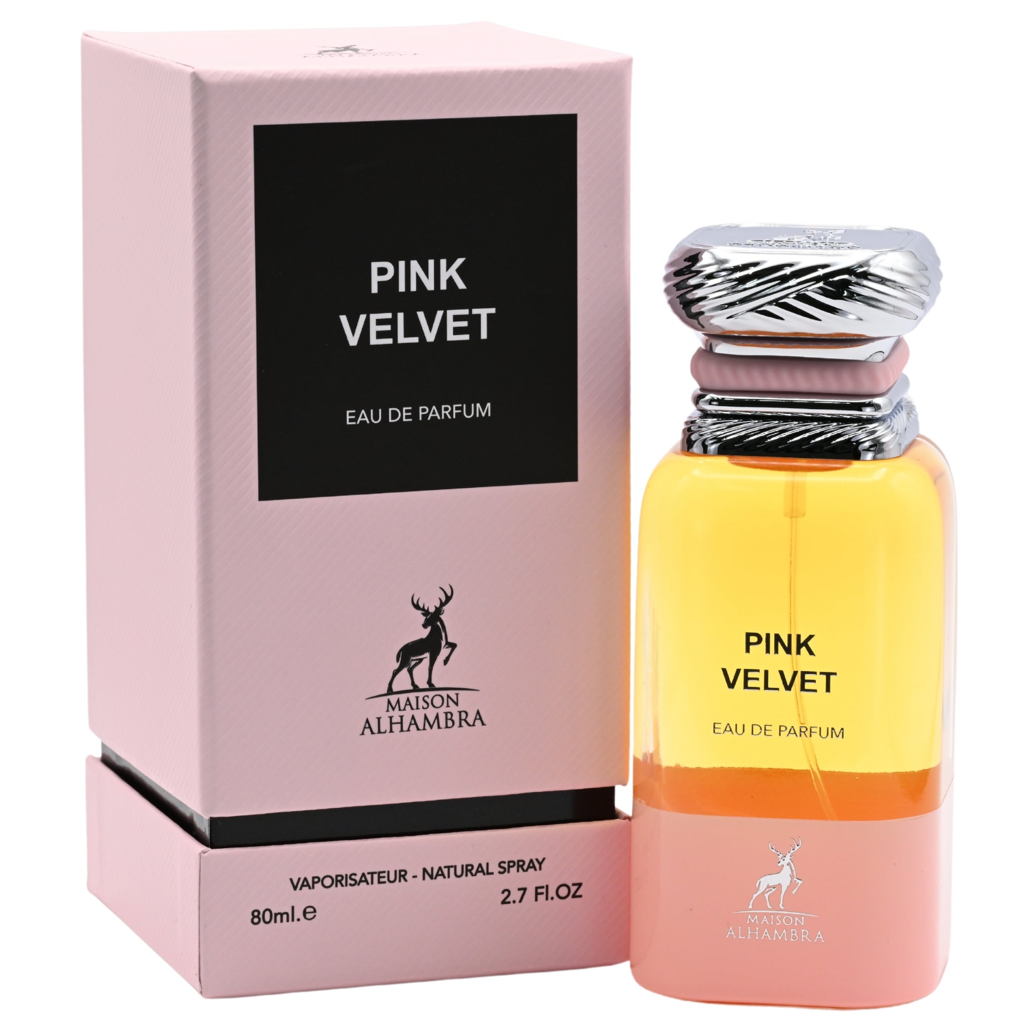 Pink Velvet by Maison Alhambra Perfume for Women EDP 2.7 oz