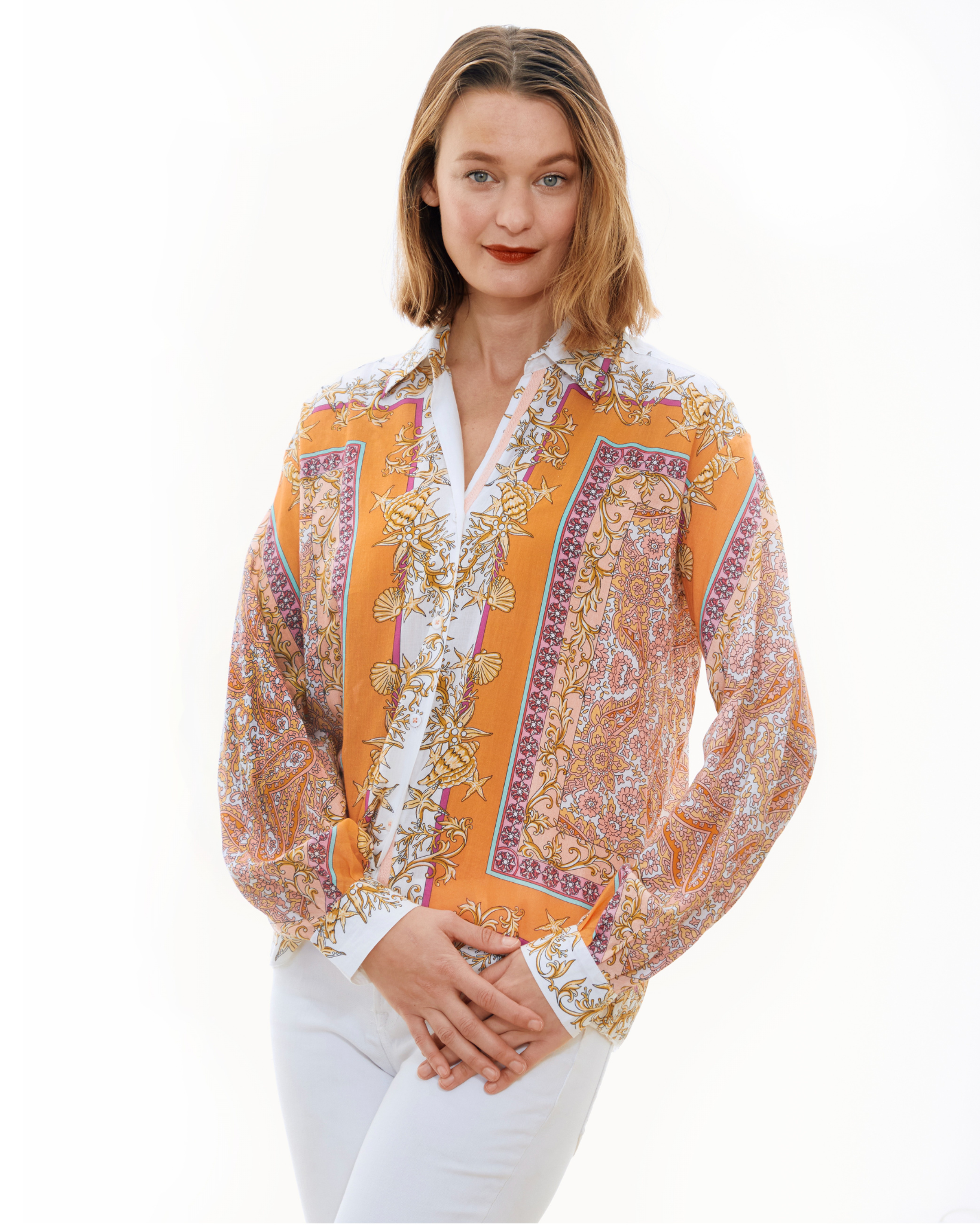 Buckhead Boxy Top Engineered Print