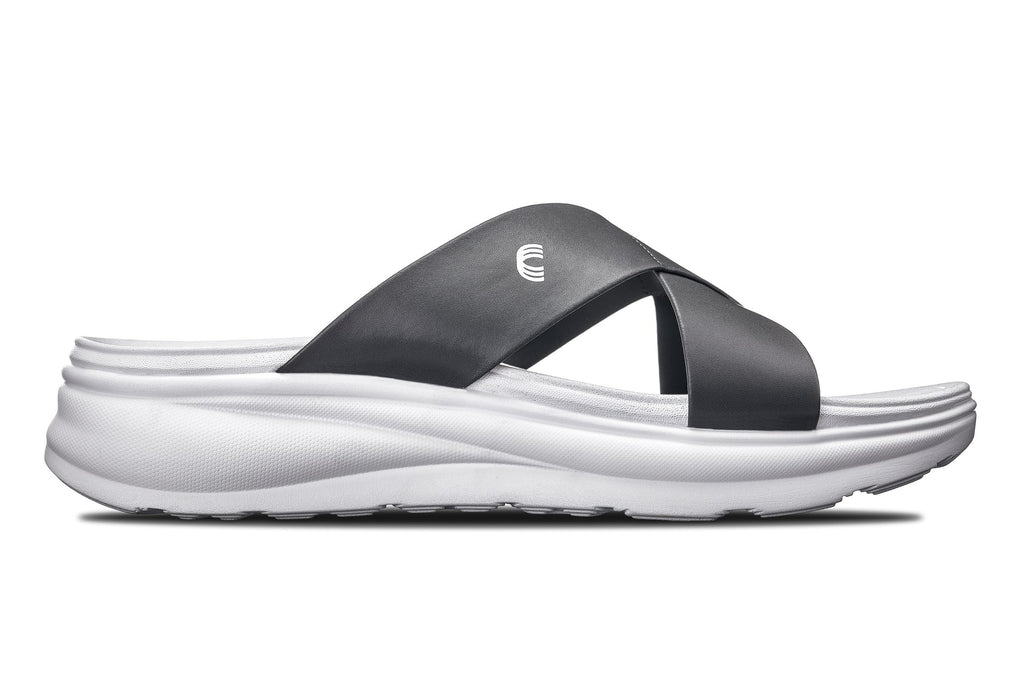 CALTO - X1654 - 2 Inches Taller (White/Matte Steel Grey)
