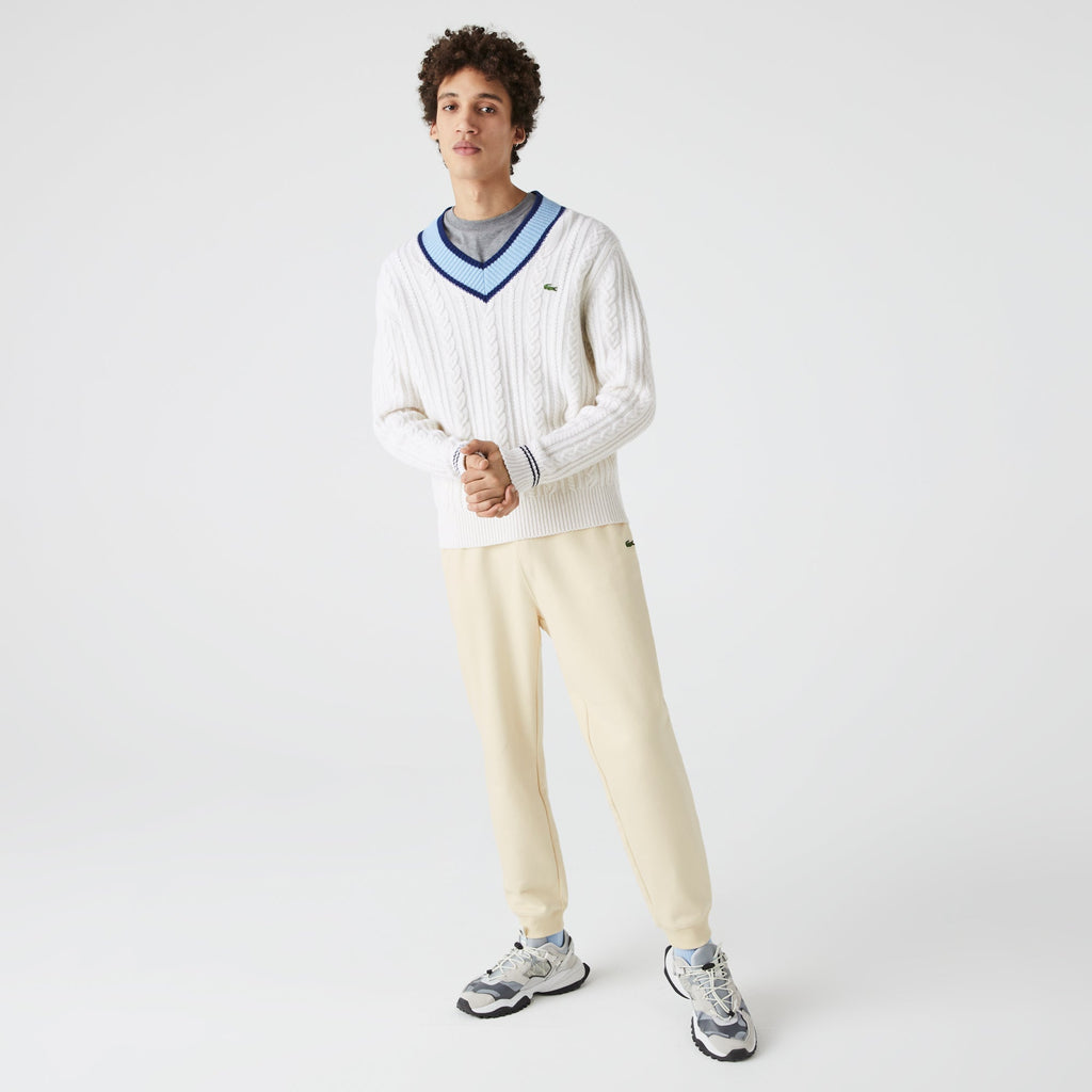 Lacoste Men's Organic Cotton Fleece Jogging Pants