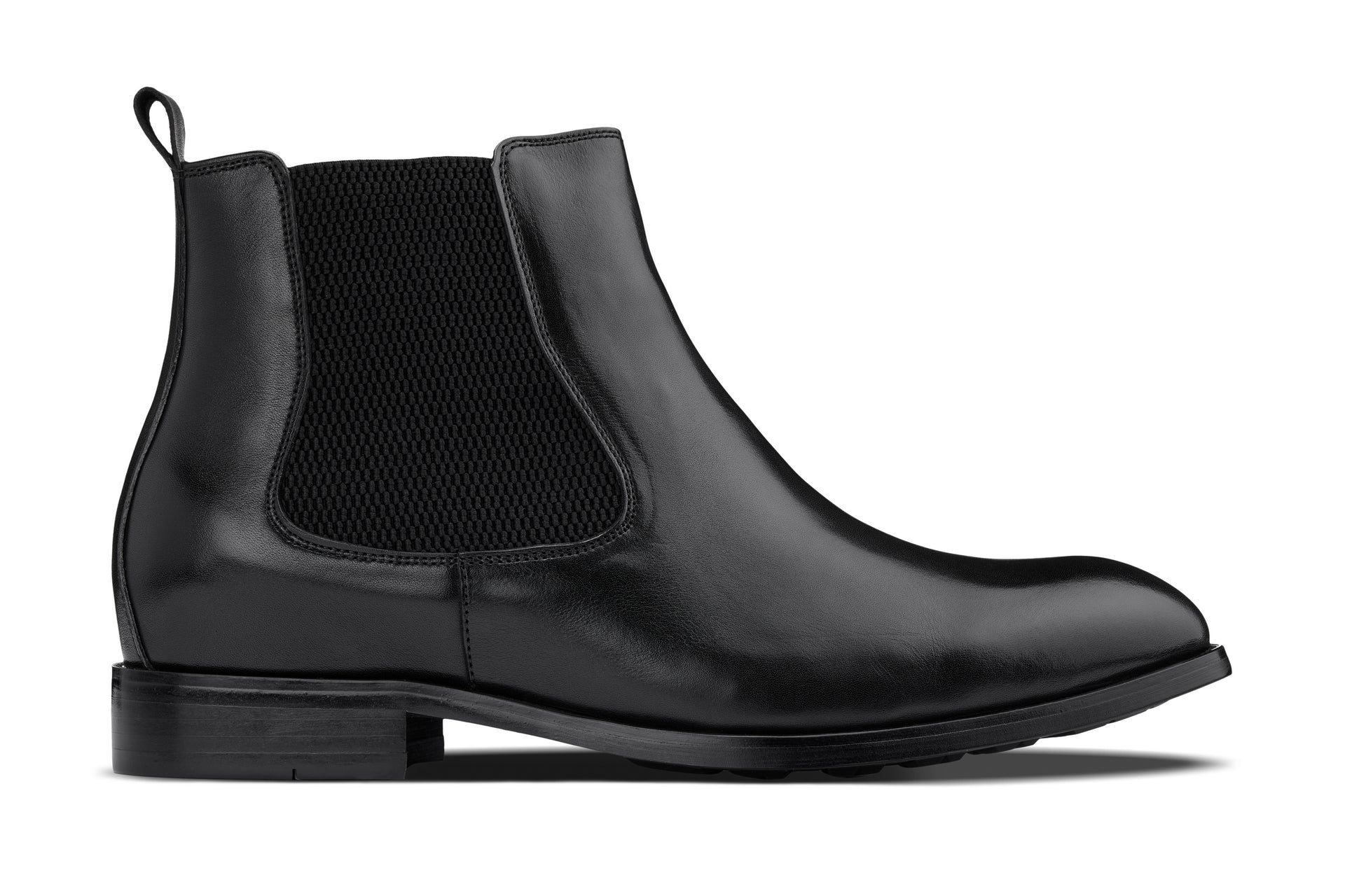 CALTO - Y72230 - 2.8 Inches Taller (Black) - Chelsea Boots
