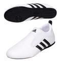 adidas Contestant Pro Ultralight Martial Arts Kung Fu Taekwondo Indoor Mat Training Shoes - White Black - Size 6.5 (245mm)
