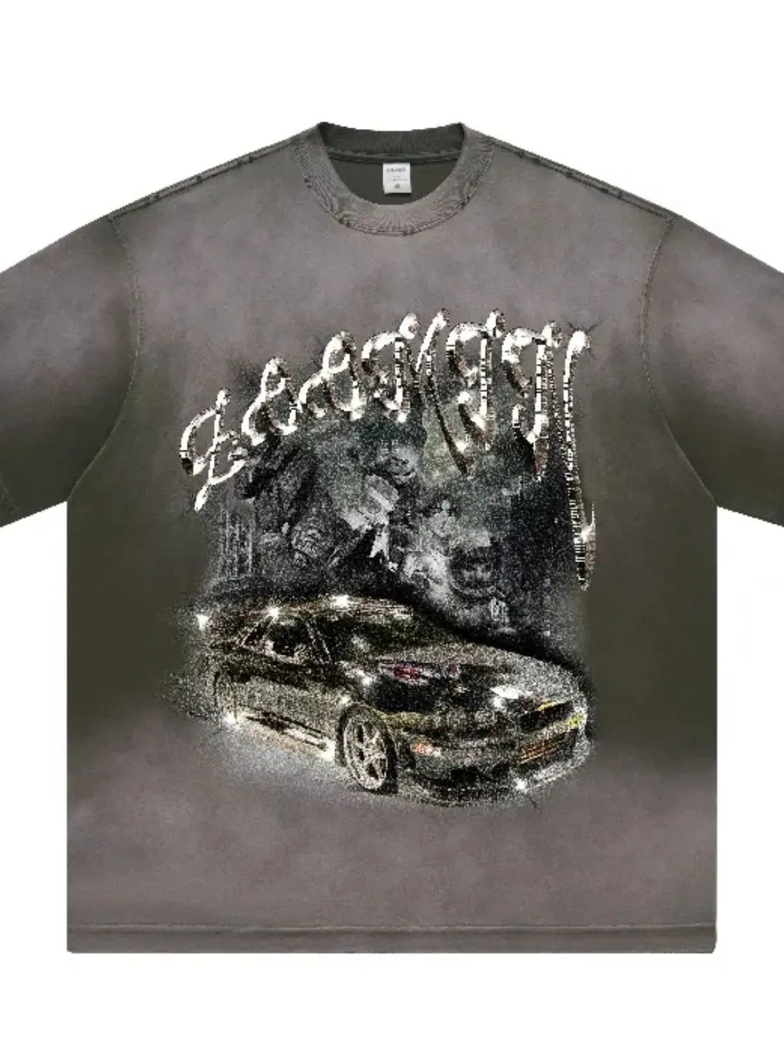 Men's Graphic Round Neck Short Sleeve T-Shirt