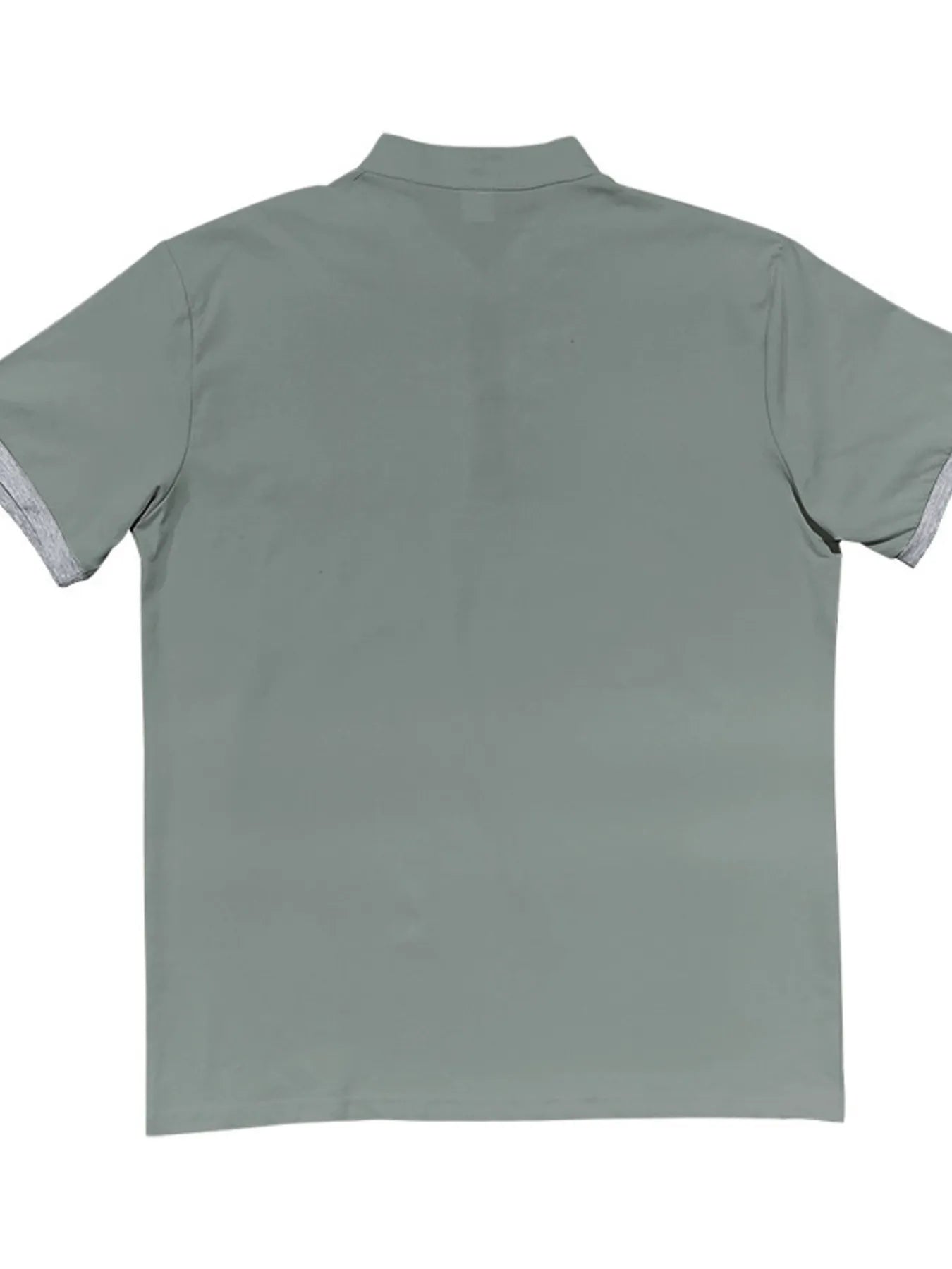 Men's Full Size Button Detail Short Sleeve Top Plus Size