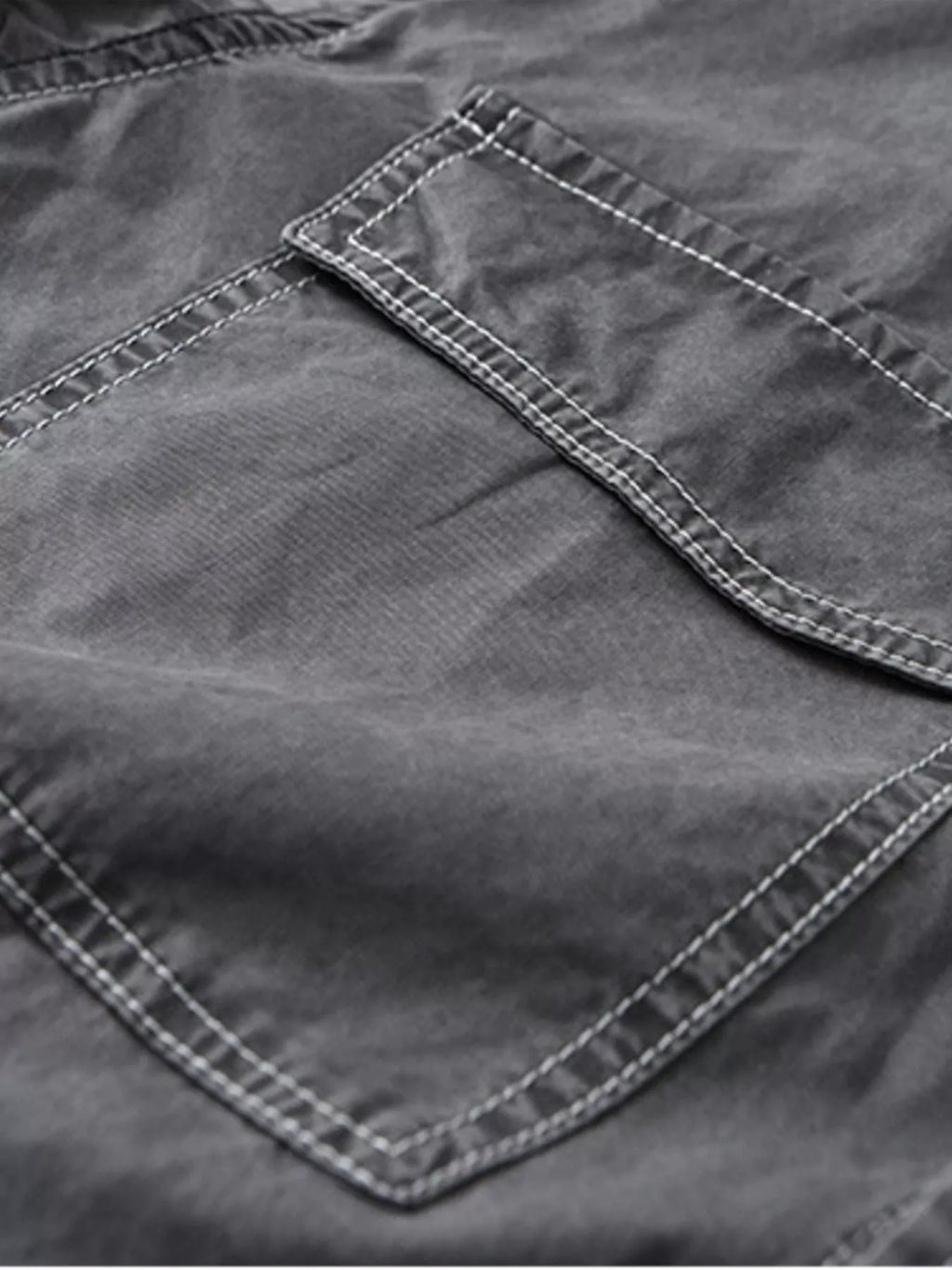 Men's Plus Size Button Up Short Sleeve Shirt