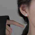 Moonstone Stud Earrings