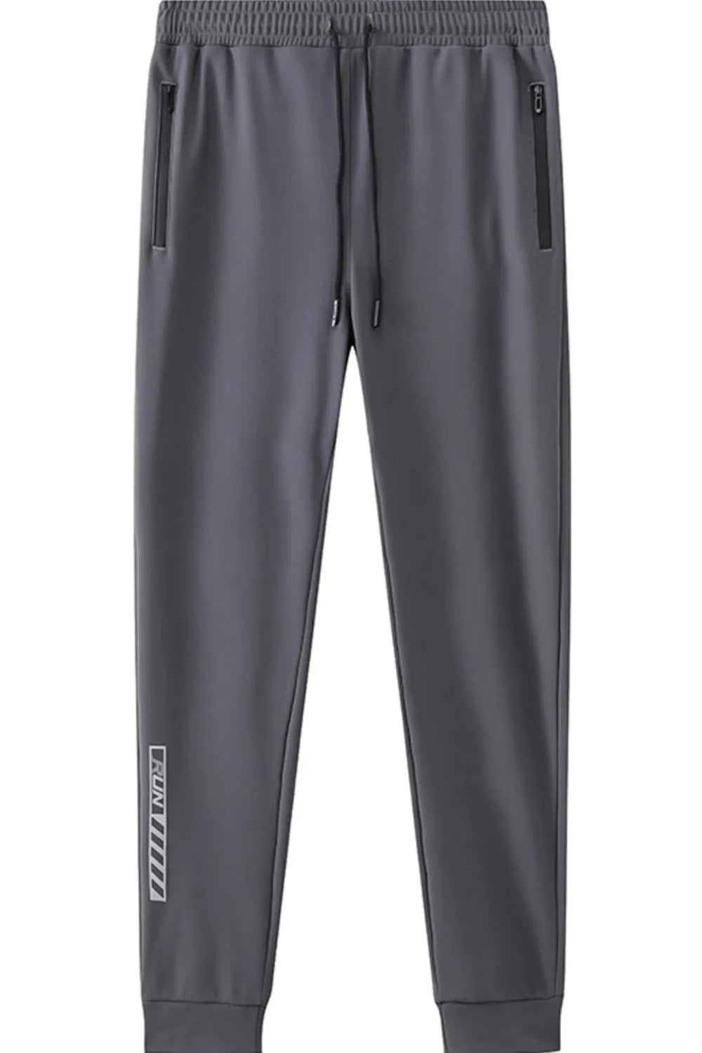 Men's Plus Size Drawstring Joggers with Pockets