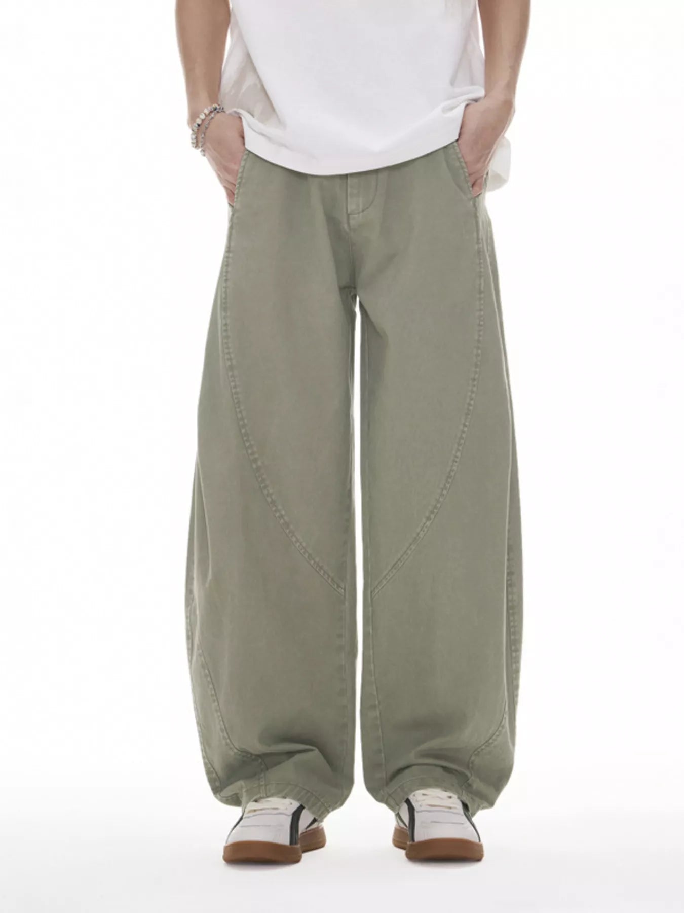 Men's Wide Leg Casual Pants