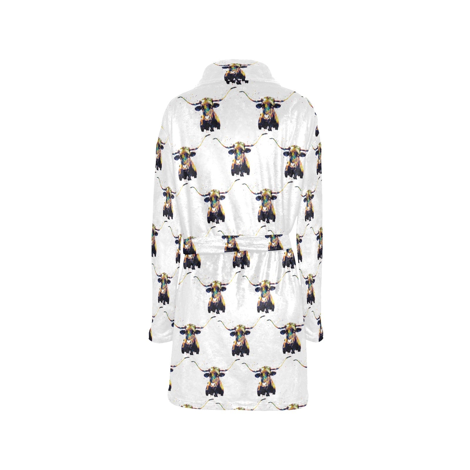 Baha Ranch Longhorn Women's Western Bath Robe