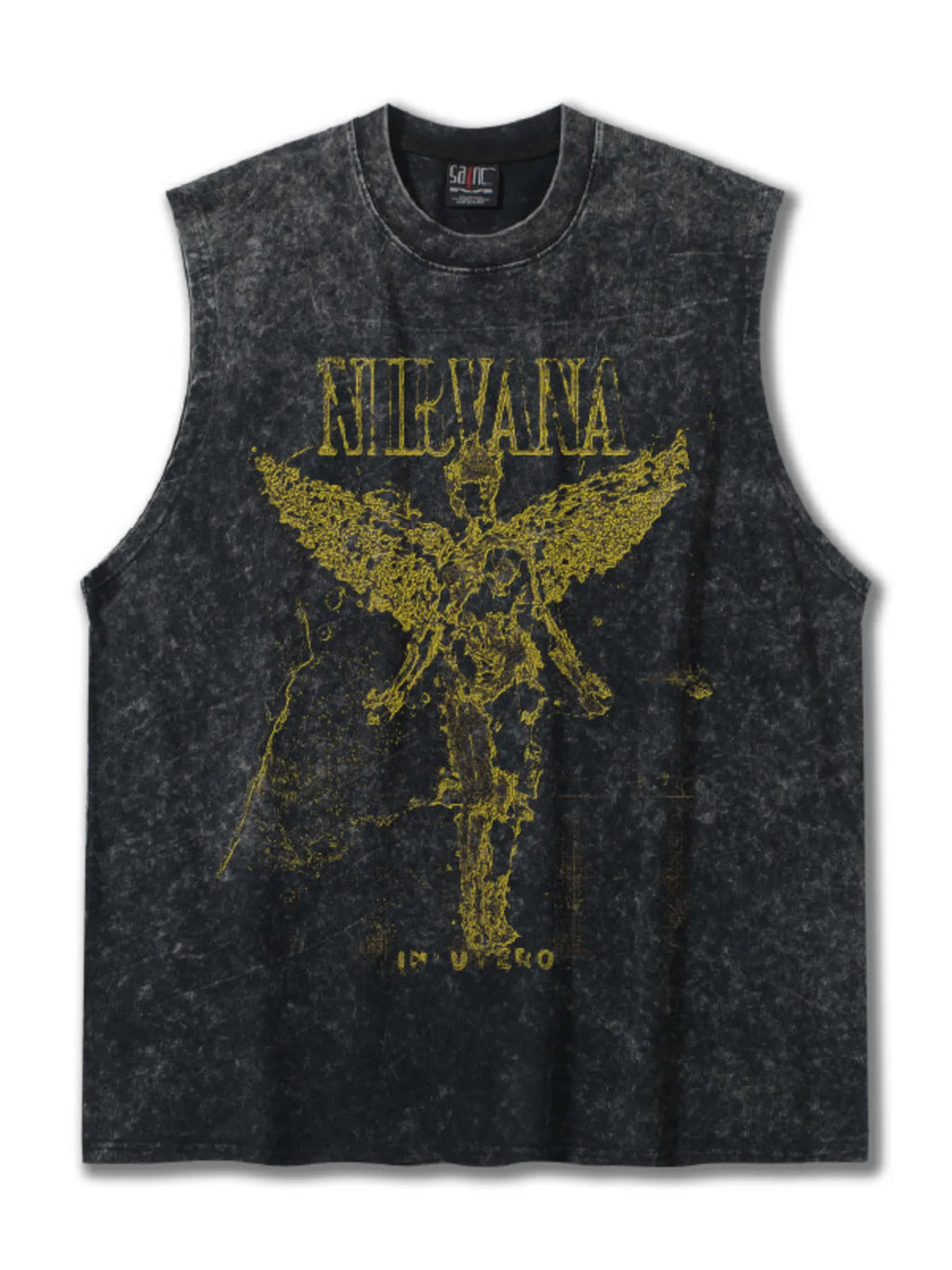Men's Graphic Round Neck Tank