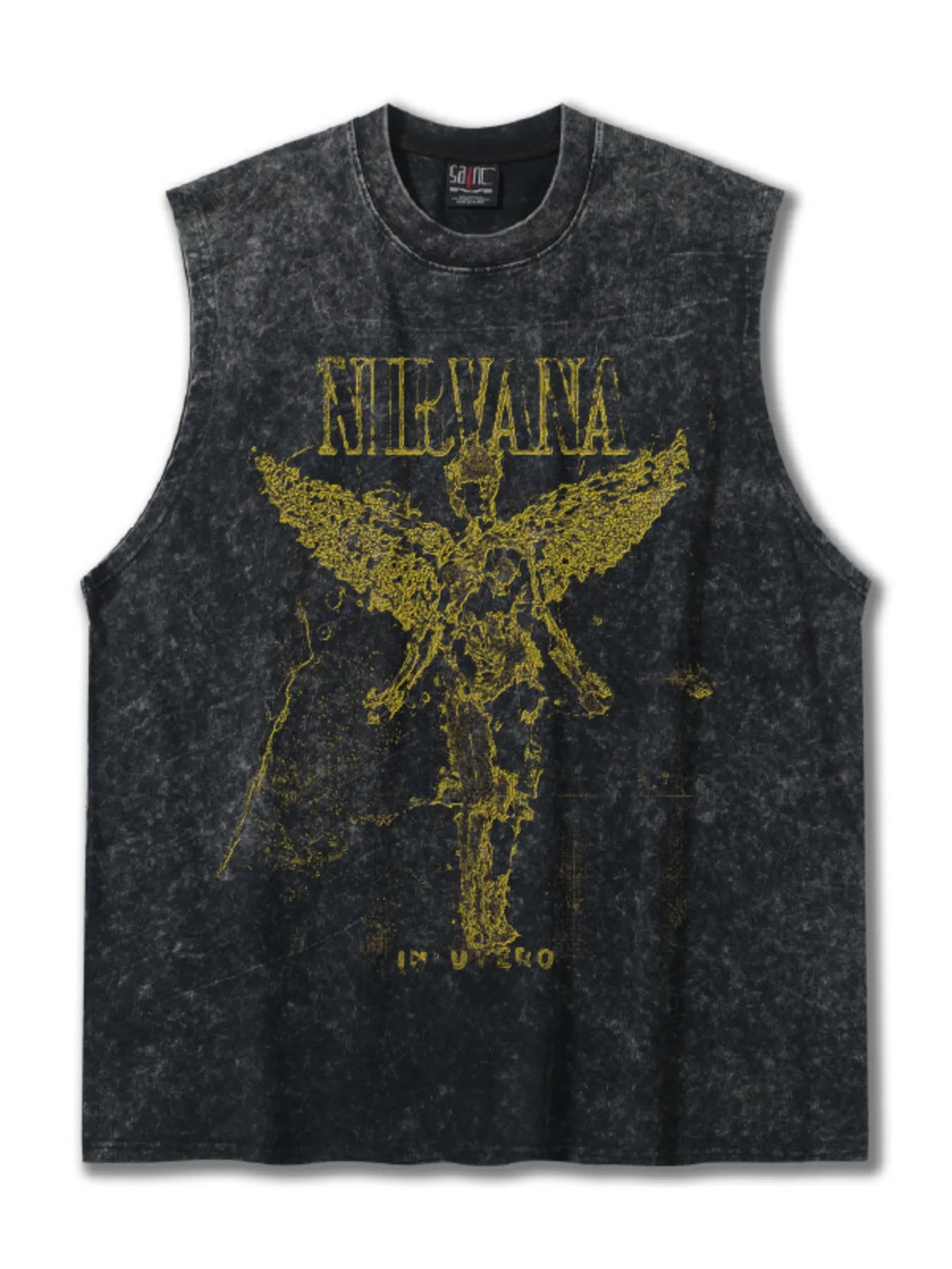 Men's Graphic Round Neck Tank