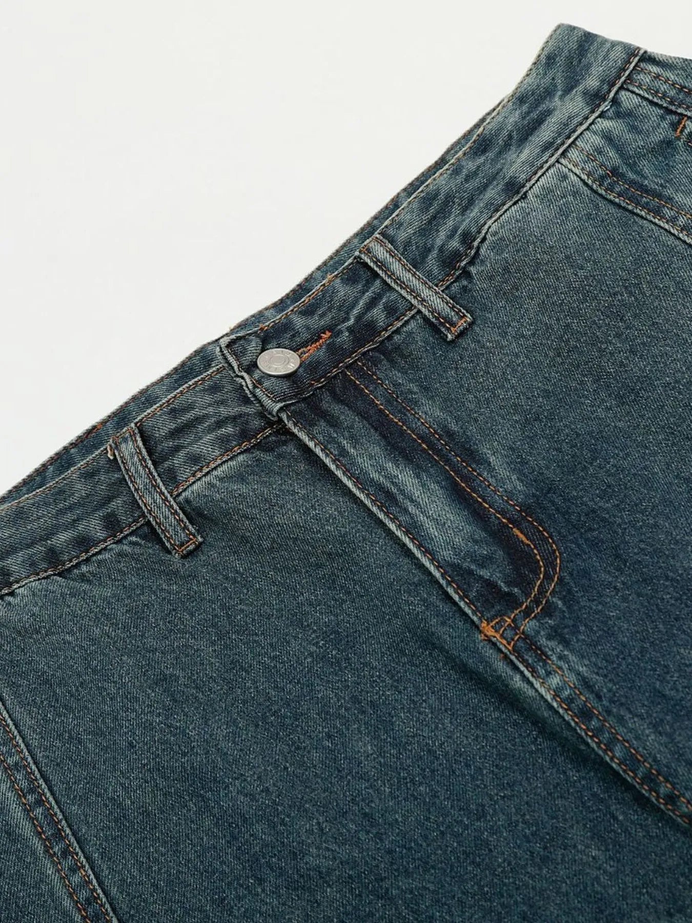 Men's Vintage Wide Leg Baggy Jeans