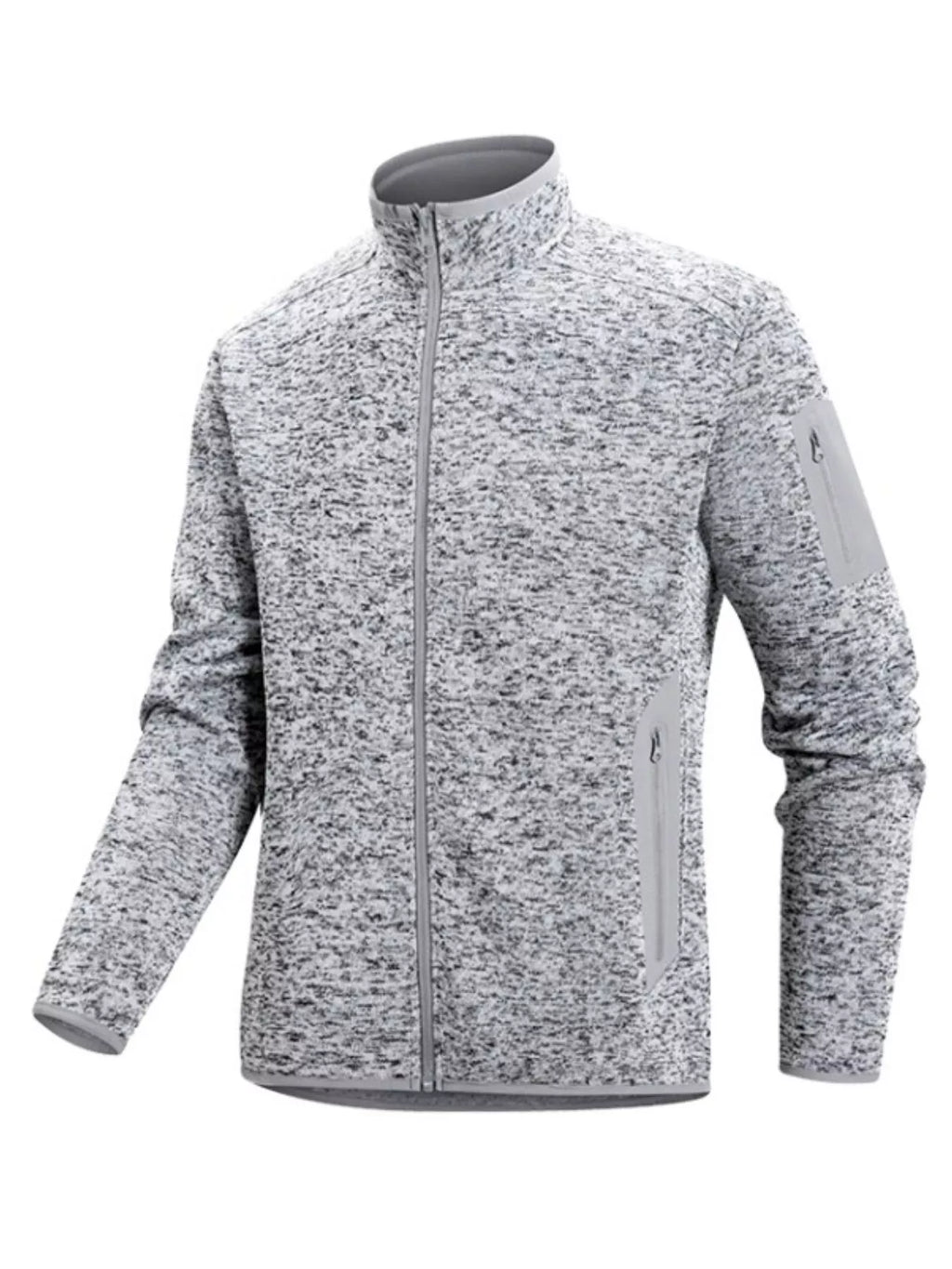 Men's Full Size Full-Zip Outdoor Jacket Plus Size