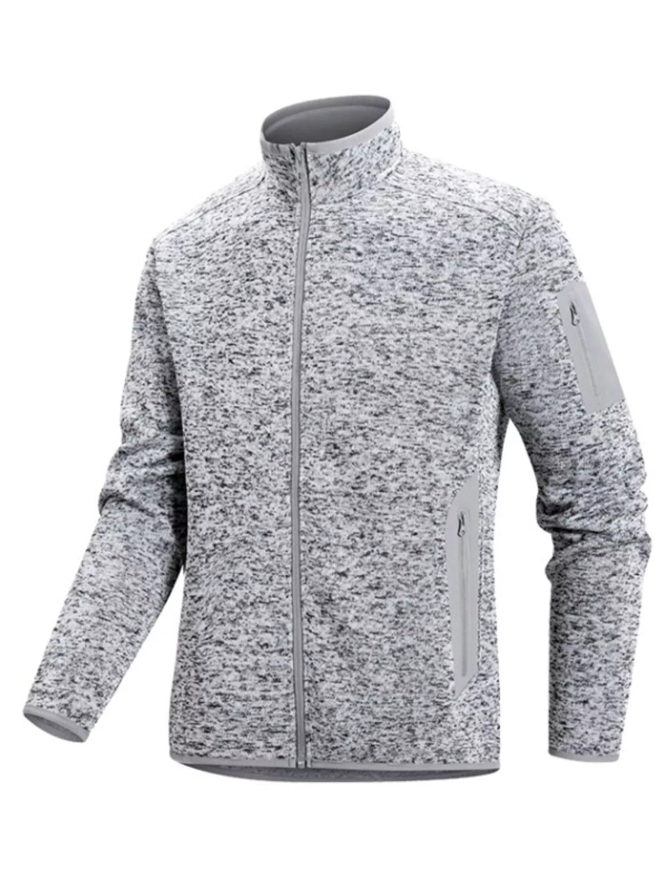 Men's Full Size Full-Zip Outdoor Jacket Plus Size