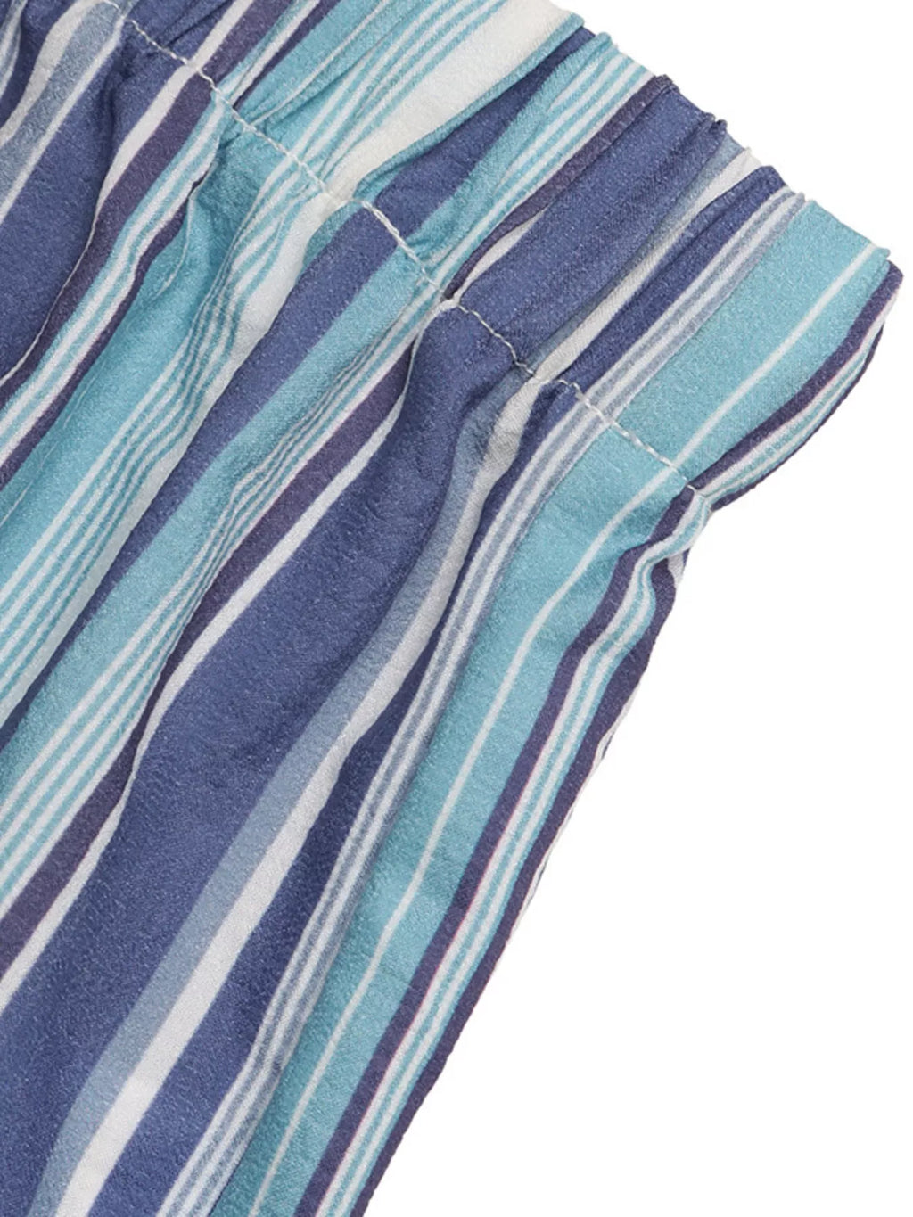 Striped Wide-Leg Pants