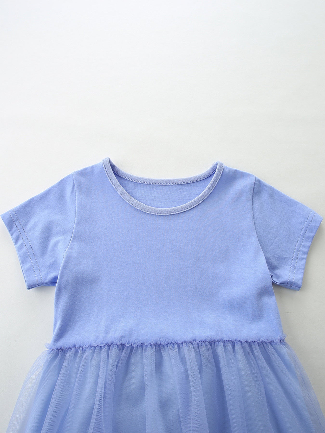 Children's Horse Embroidered Tulle Dress