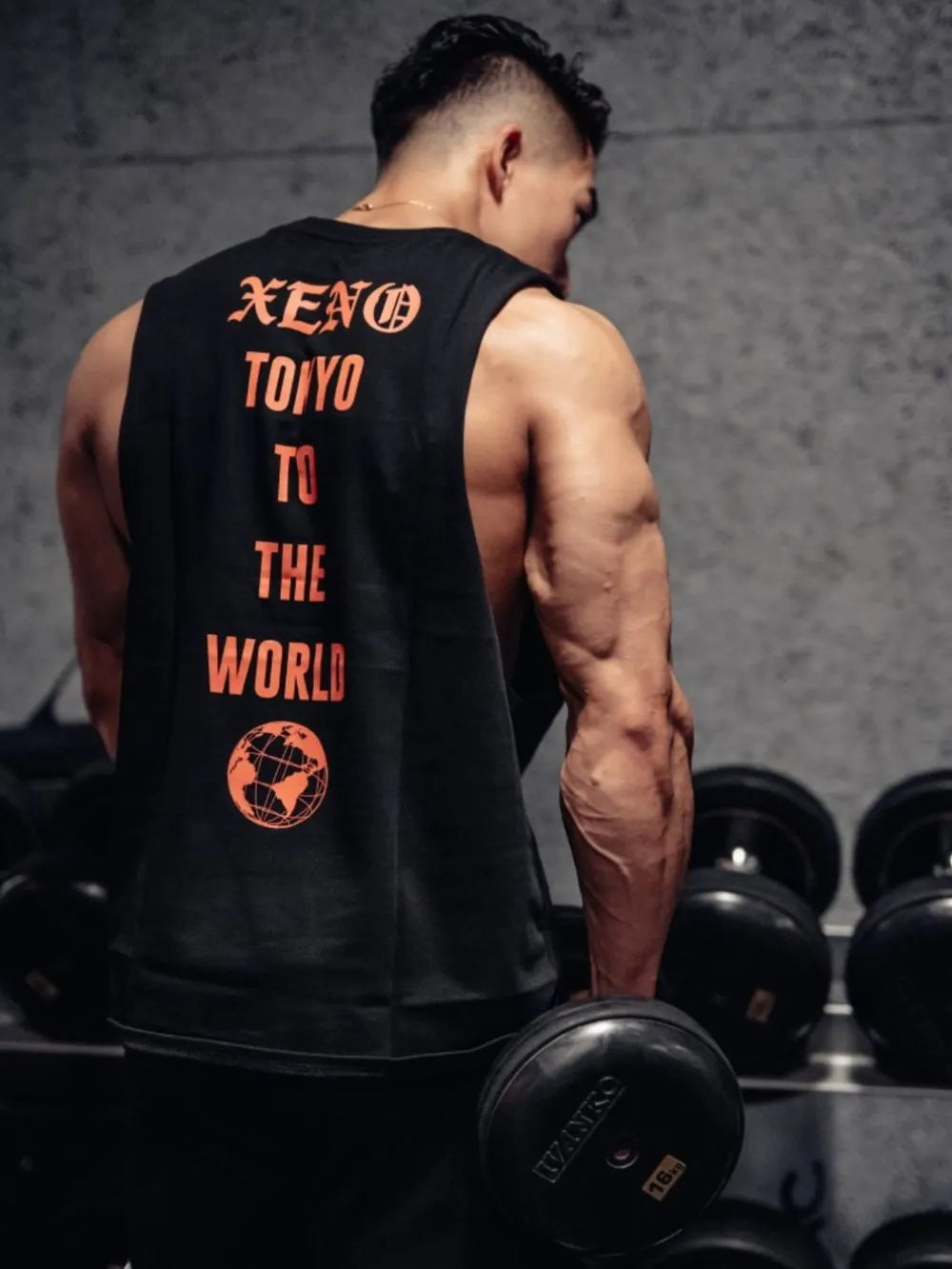 Men's Plus Size Round Neck Tank