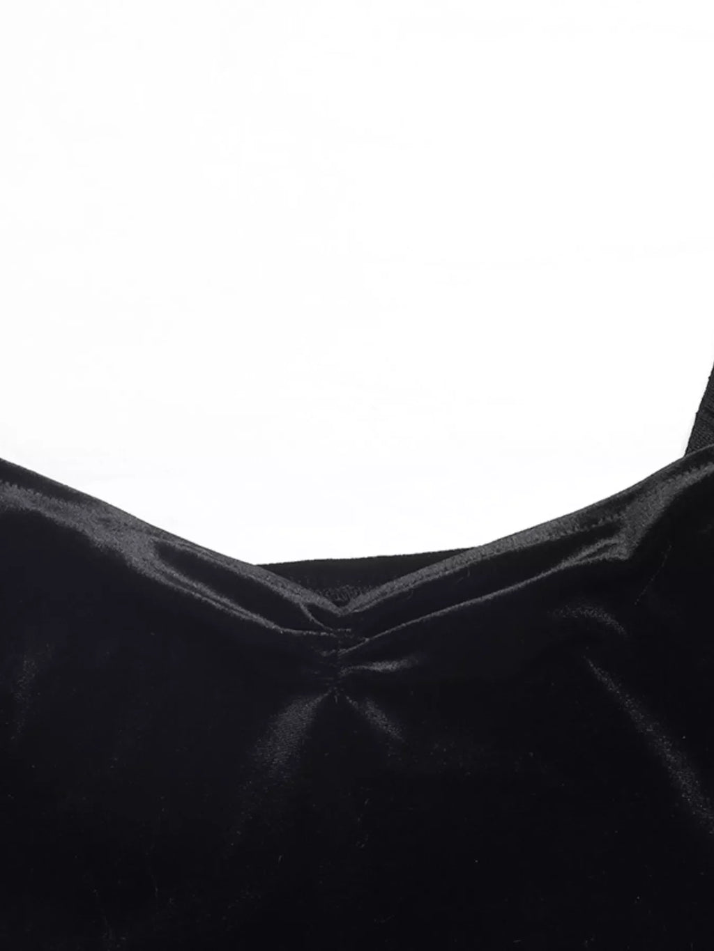 Velvet Sweetheart Neck Sheer Sleeve Midi Dress