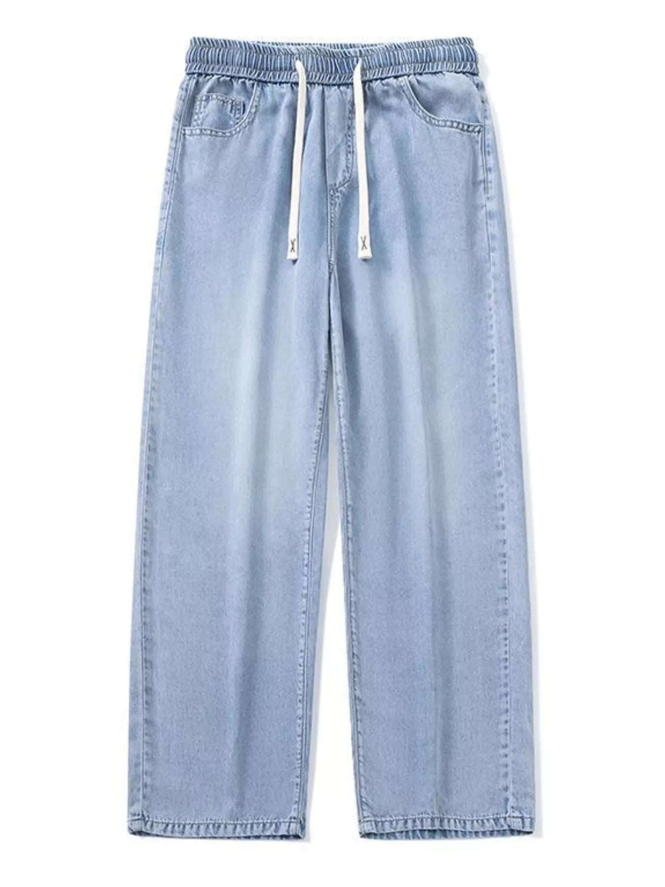 Men's Full Size Wide Leg Jeans Plus Size