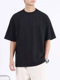 Men's Plus Size Half Sleeve Oversized T-Shirt