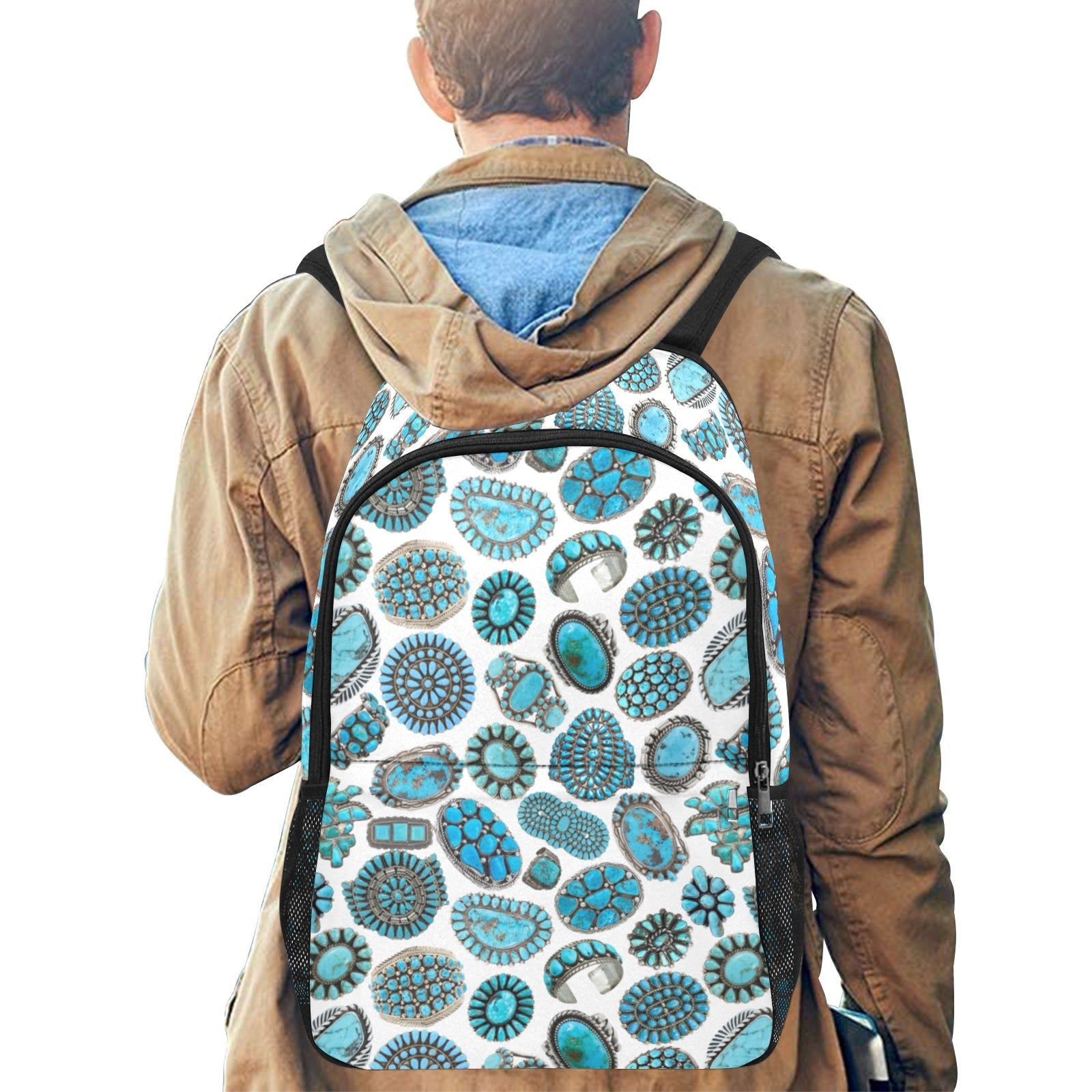 Baha Ranch Turquoise Crazy Backpack