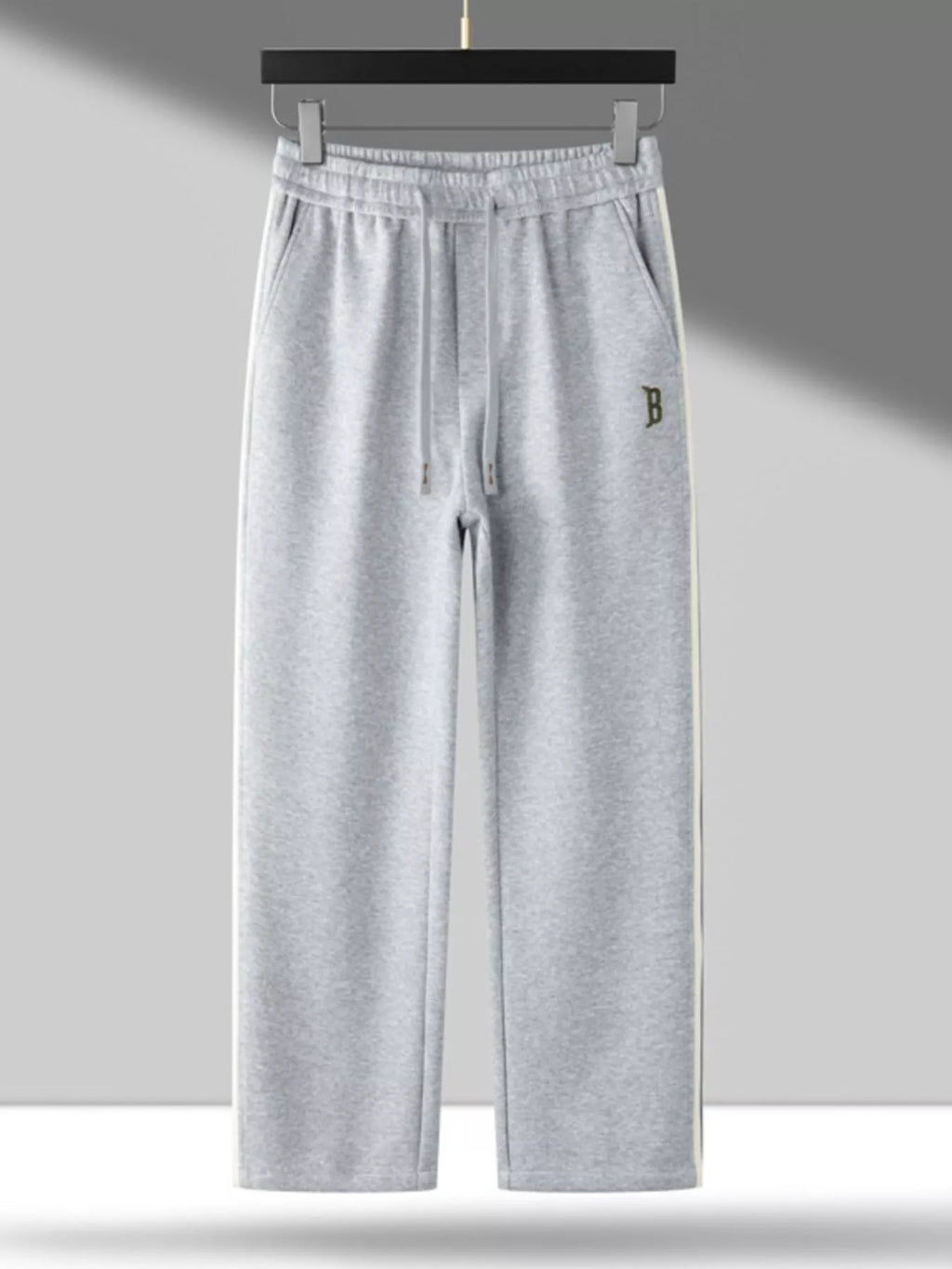 Men's Side Striped Casual Drawstring Pants