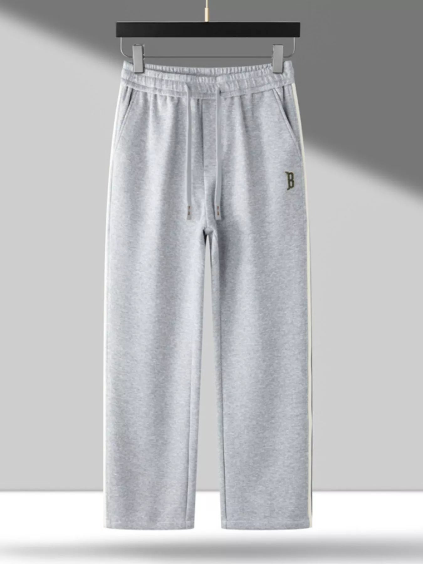 Men's Side Striped Casual Drawstring Pants