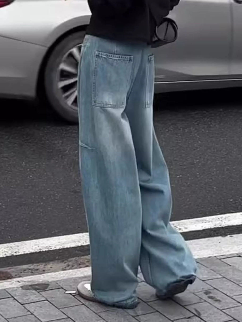 Men's Wide Leg Jeans