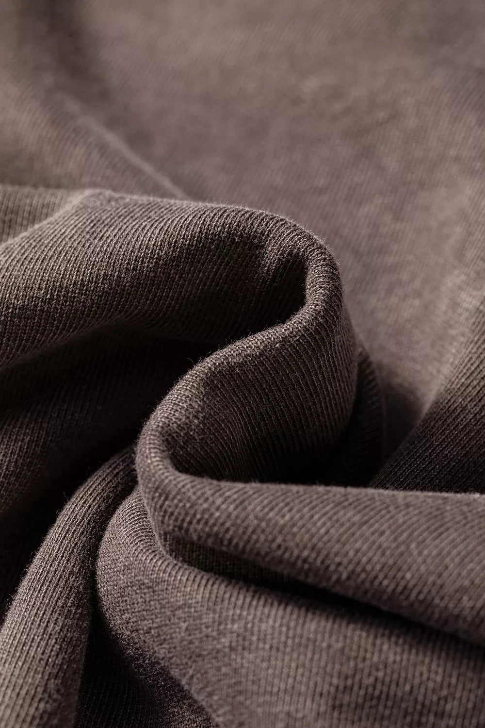 3/4 Sleeve Mineral Wash Loose Cotton Top