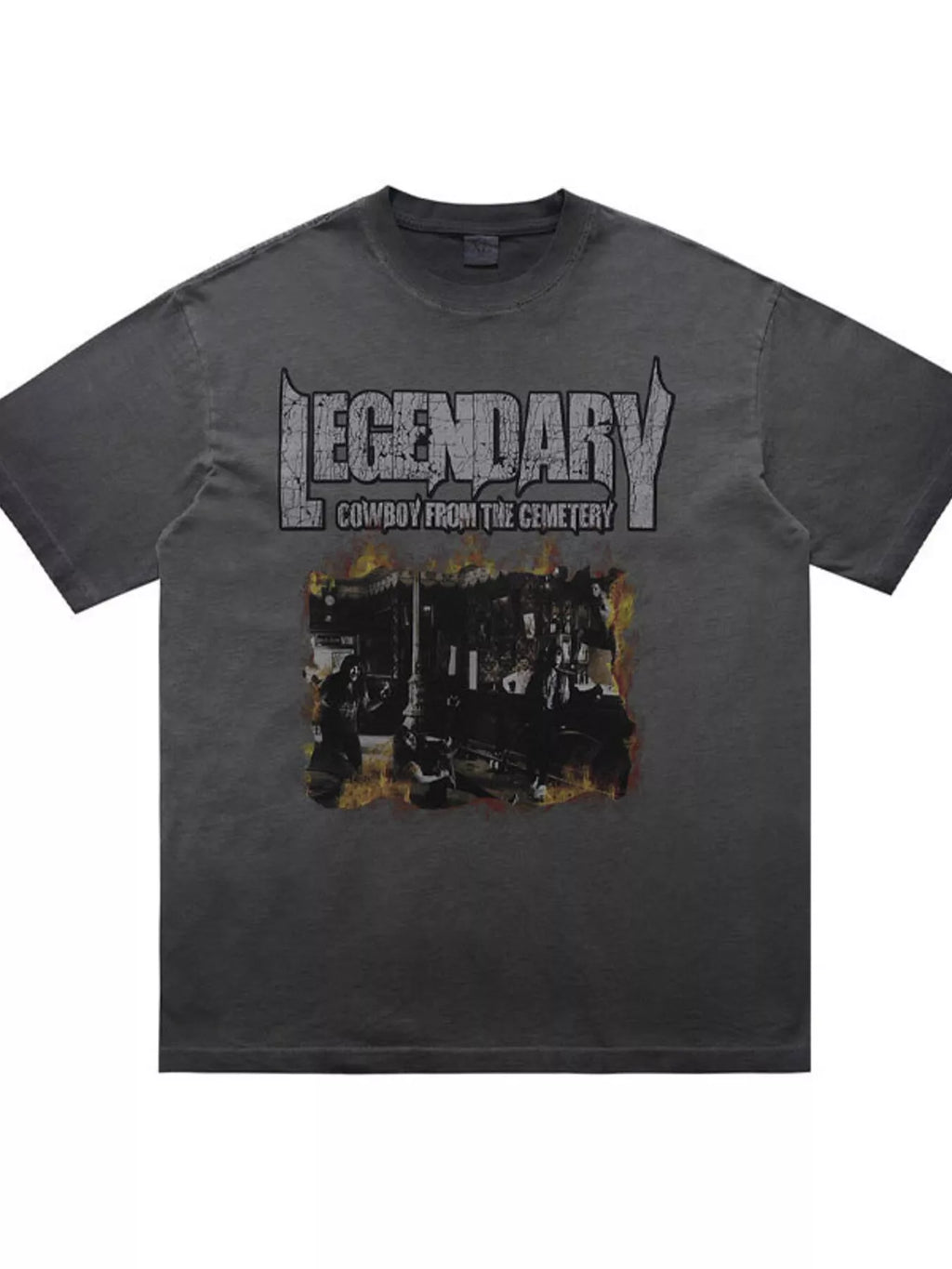 Men's Graphic Round Neck T-Shirt