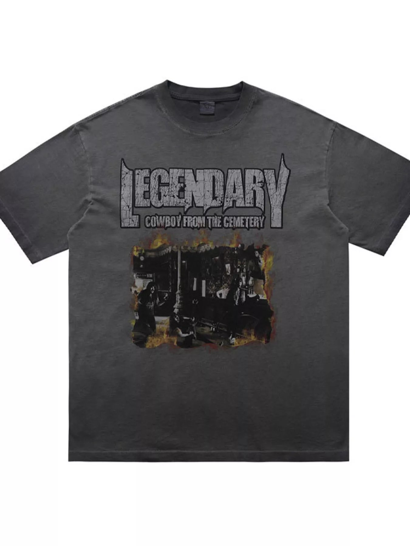 Men's Graphic Round Neck T-Shirt
