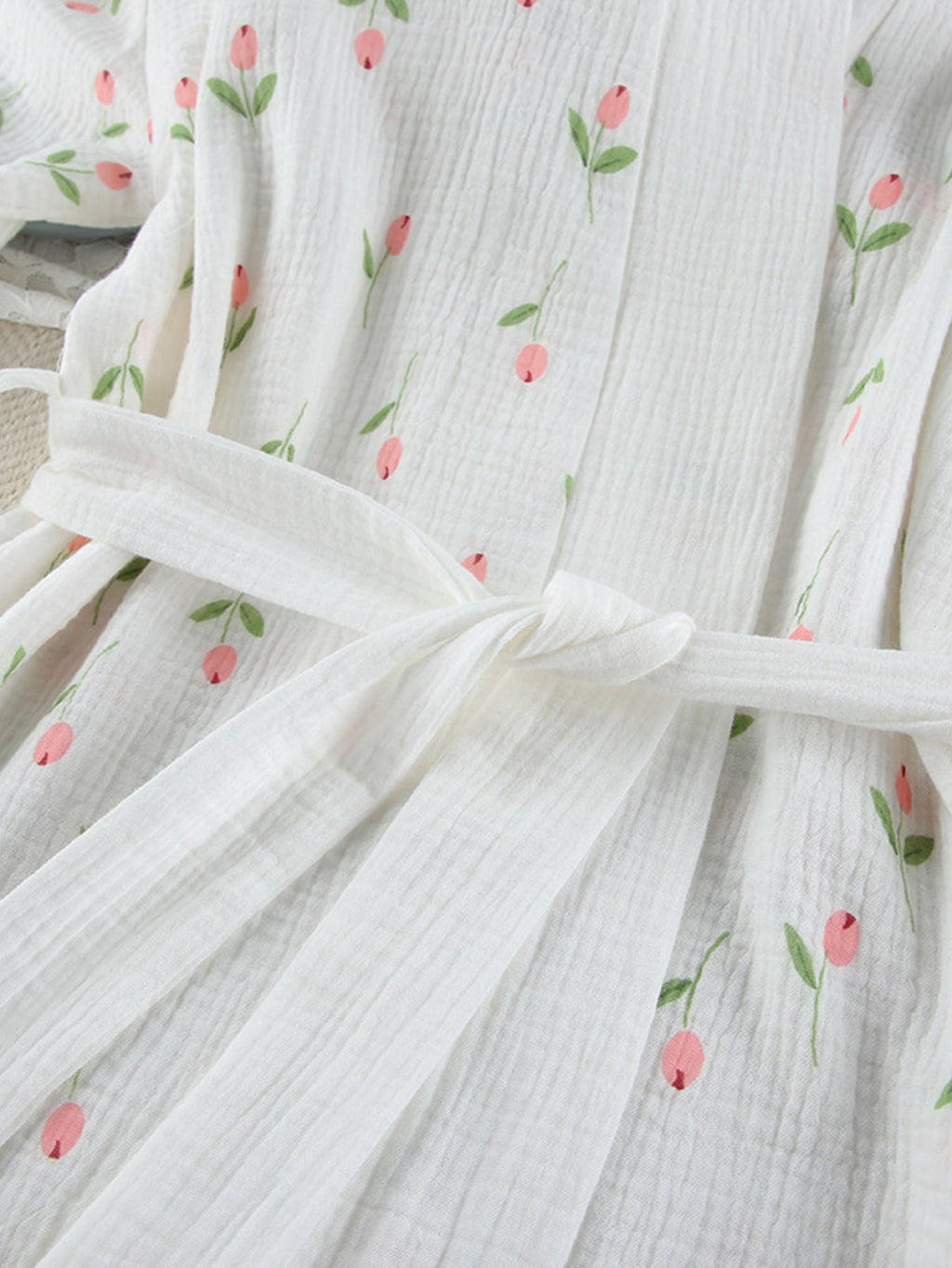Floral Print Lightweight Lounge Nightgown