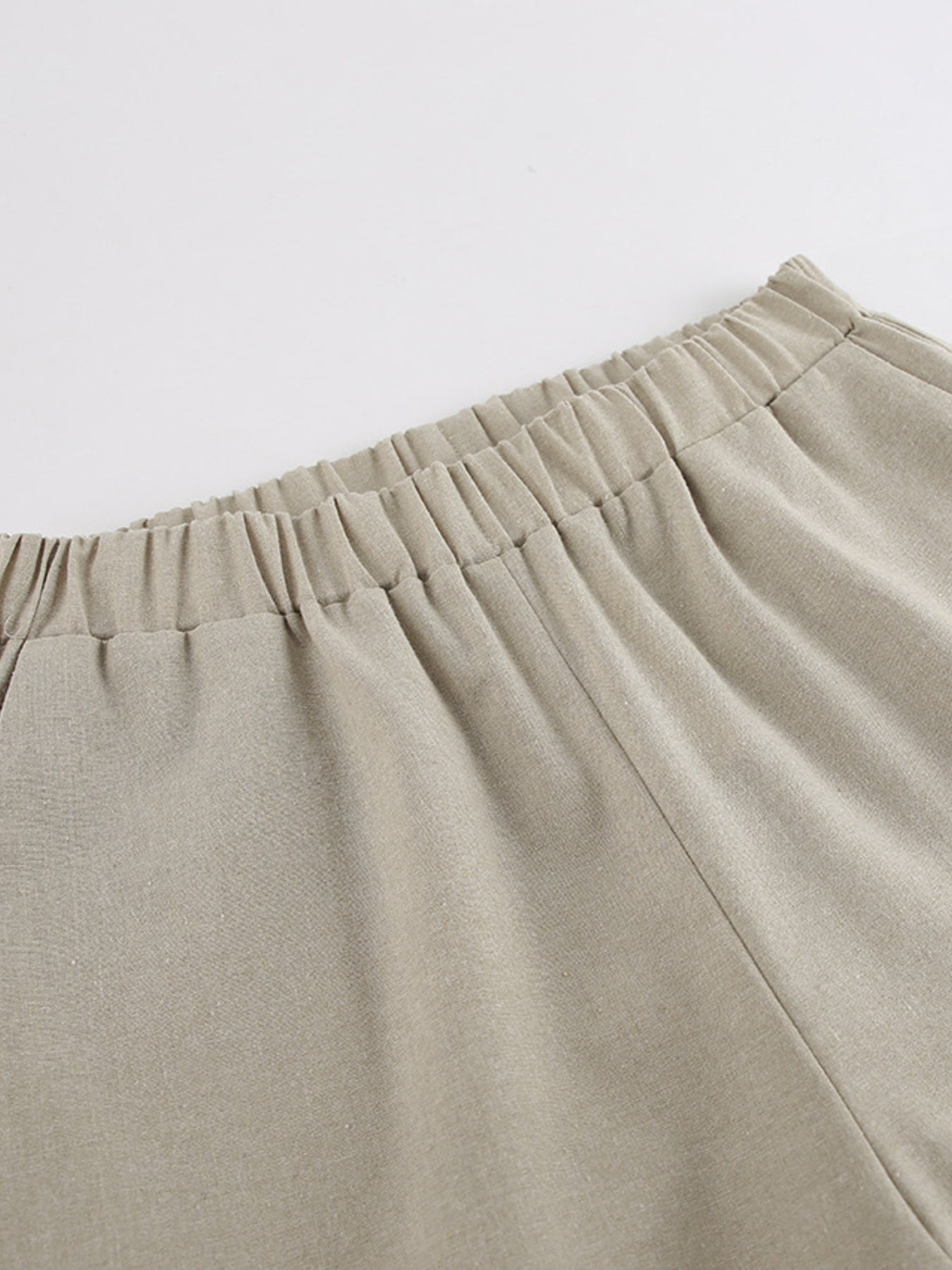 Cutout Tank and Wide Leg Pants Set