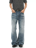 Men's Vintage Wash Flare Jeans