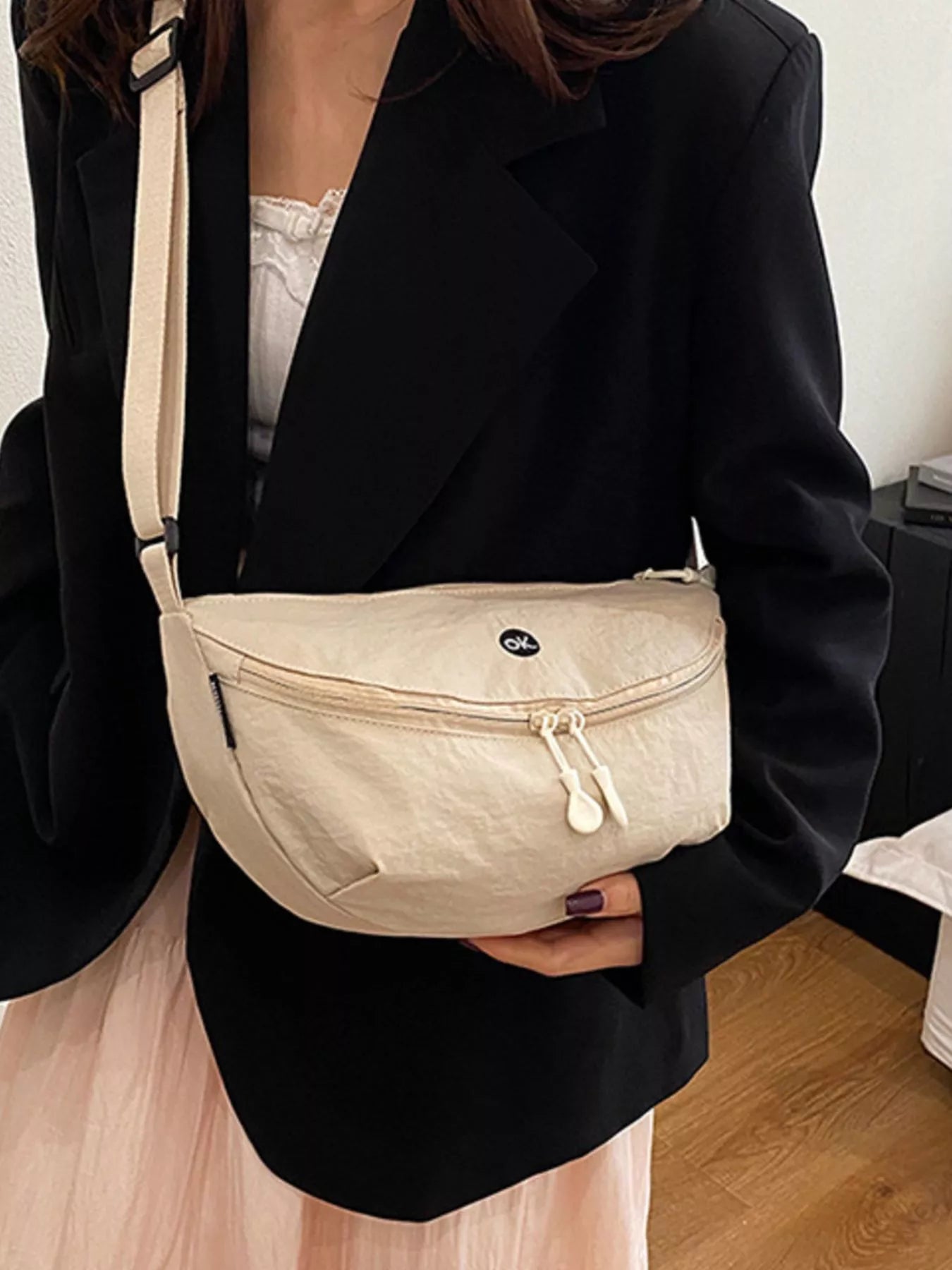 Lightweight Canvas Sling Bag