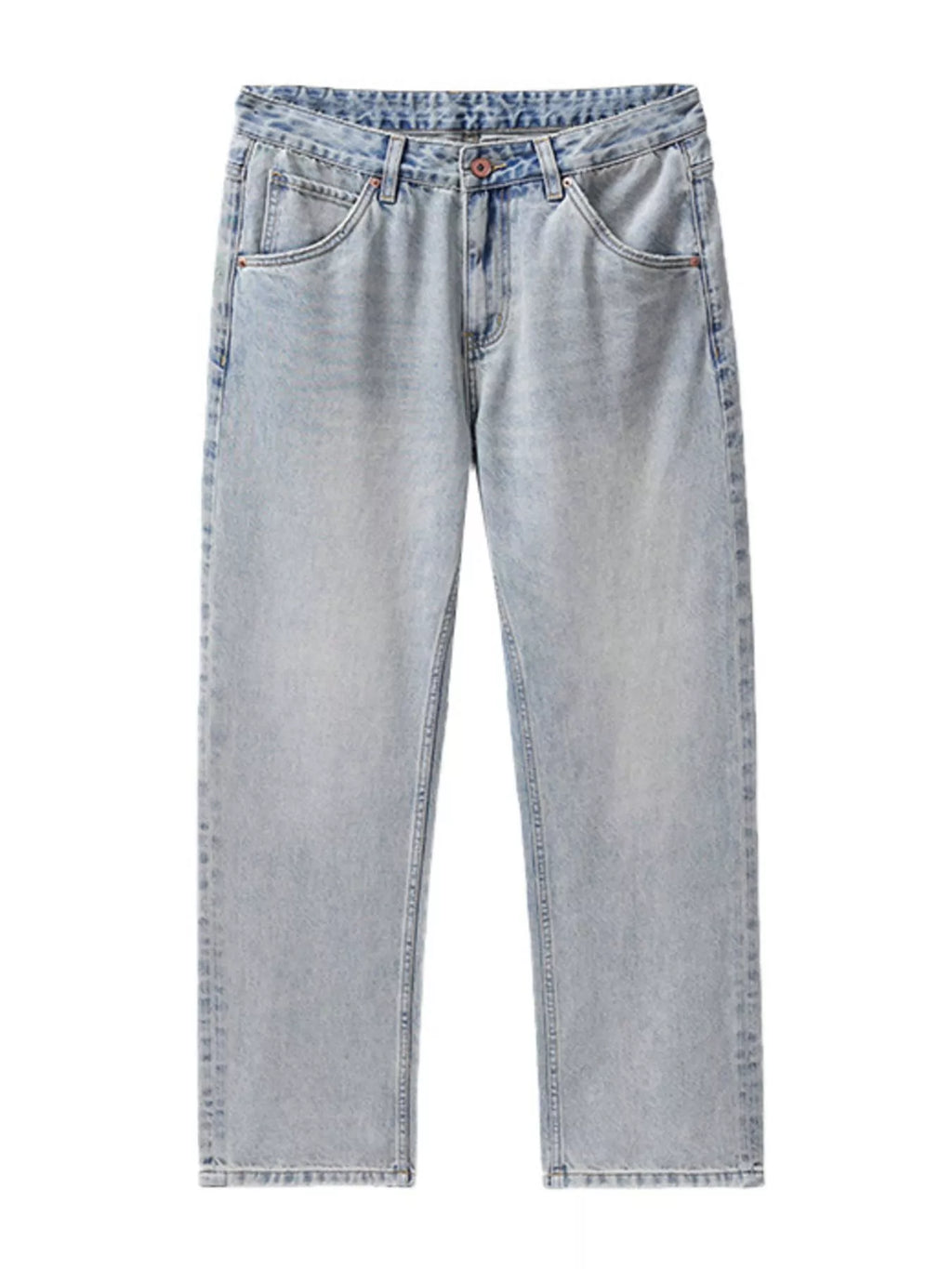 Men's Wash Wide Leg Jeans