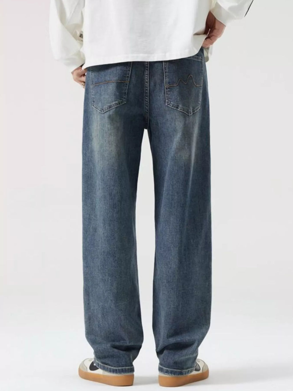 Men's Wide Leg Jeans