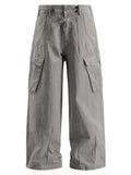 Men's Wide-Leg Cargo Pants