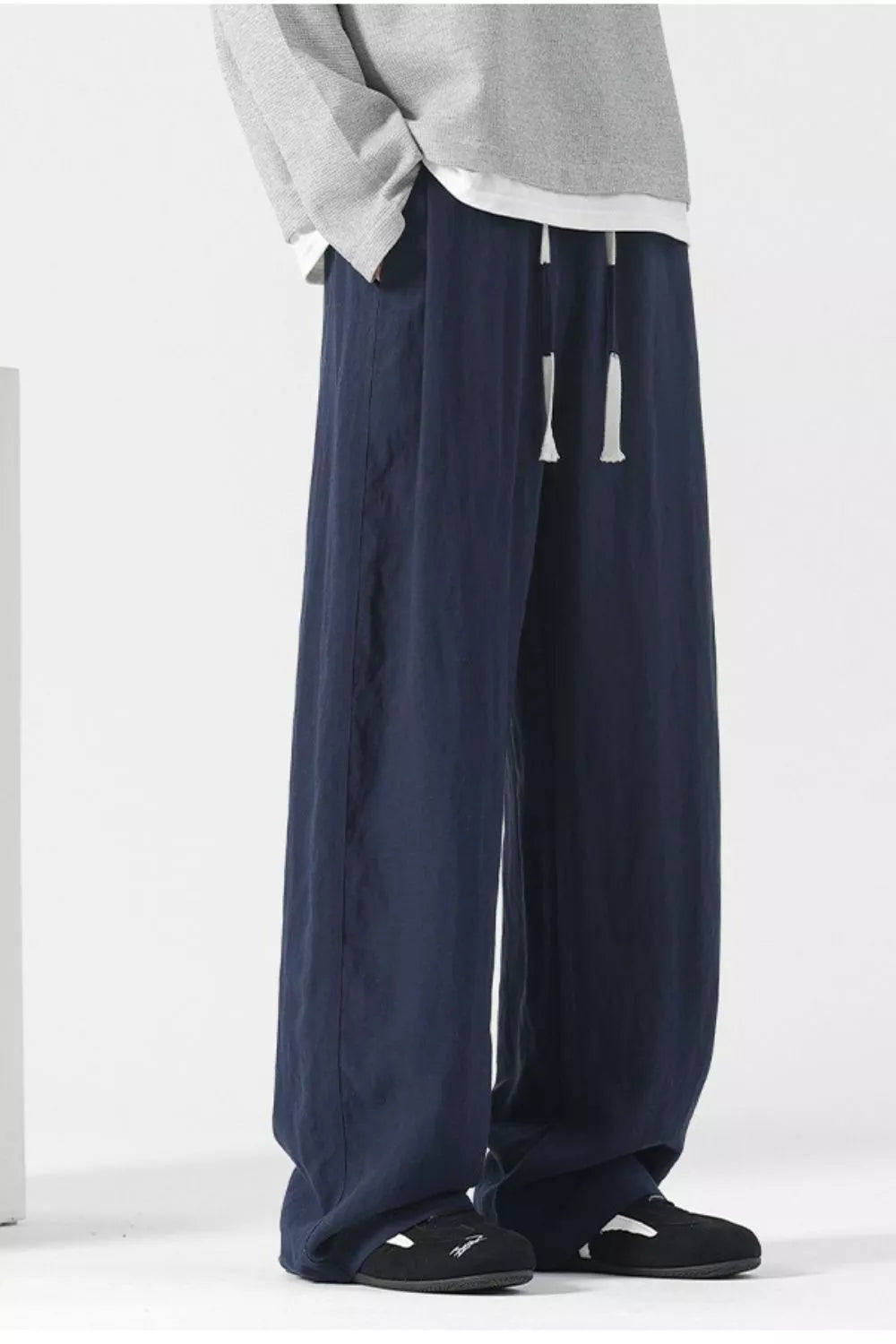 Men's Plus Size Loose Fit Drawstring Pants