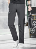 Men's Plus Size Lightweight Wide Leg Pants