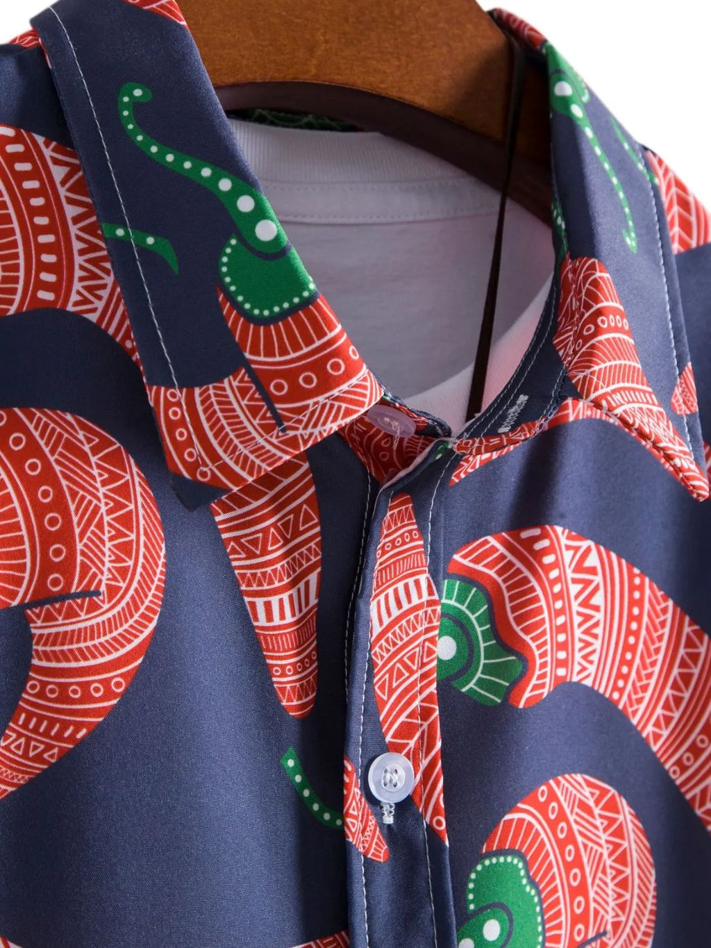 Men's Pepper Printed Button Down Shirt