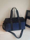 Two-Tone Duffle Bag