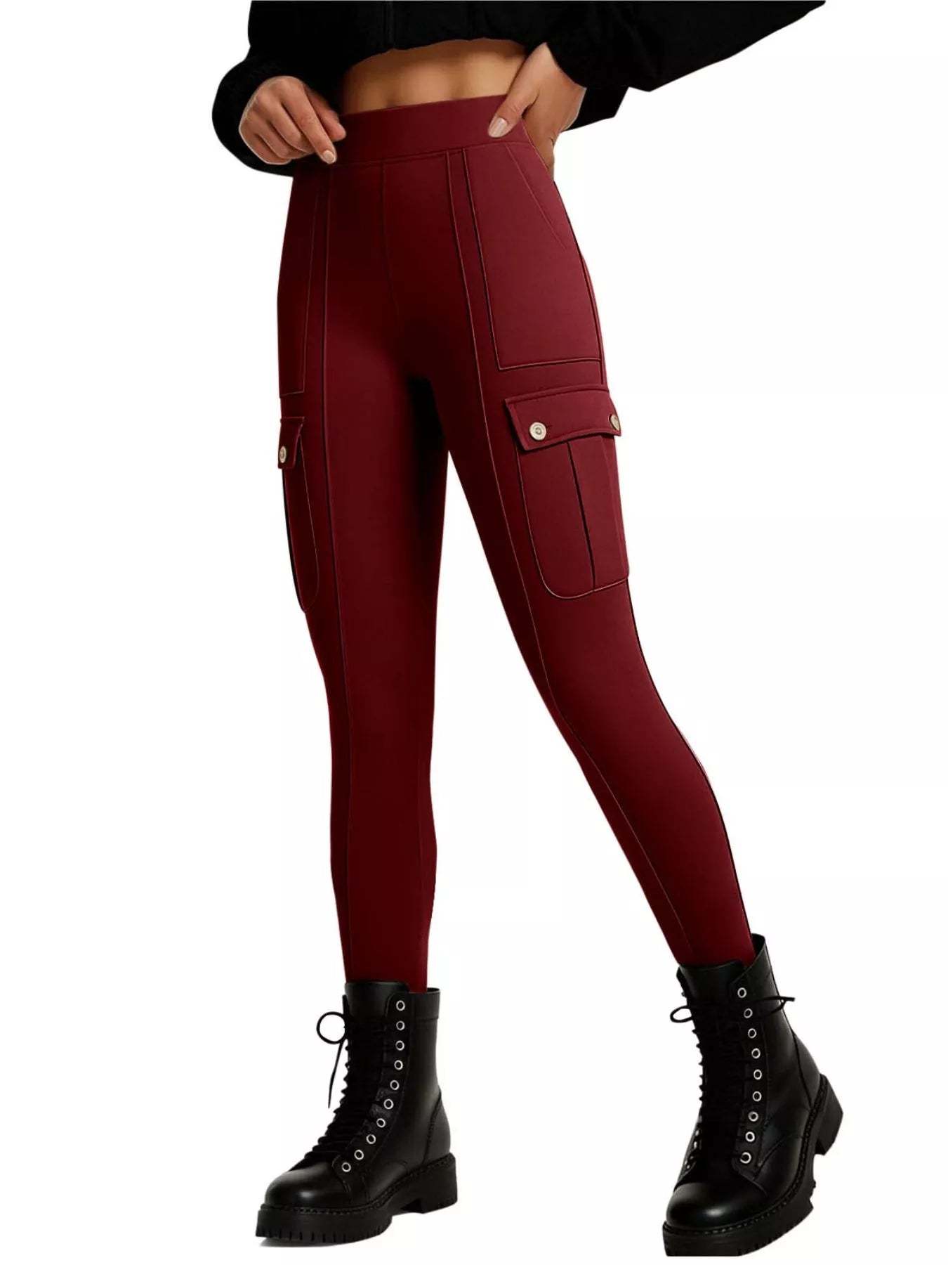 High Waist Active Pants
