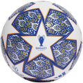 adidas UCL Istanbul Pro Match Ball - Celebrate Istanbuls Legacy with a High-Performance Ball White/Team Royal Blue/Solar Orange/Silver MET. Size 5