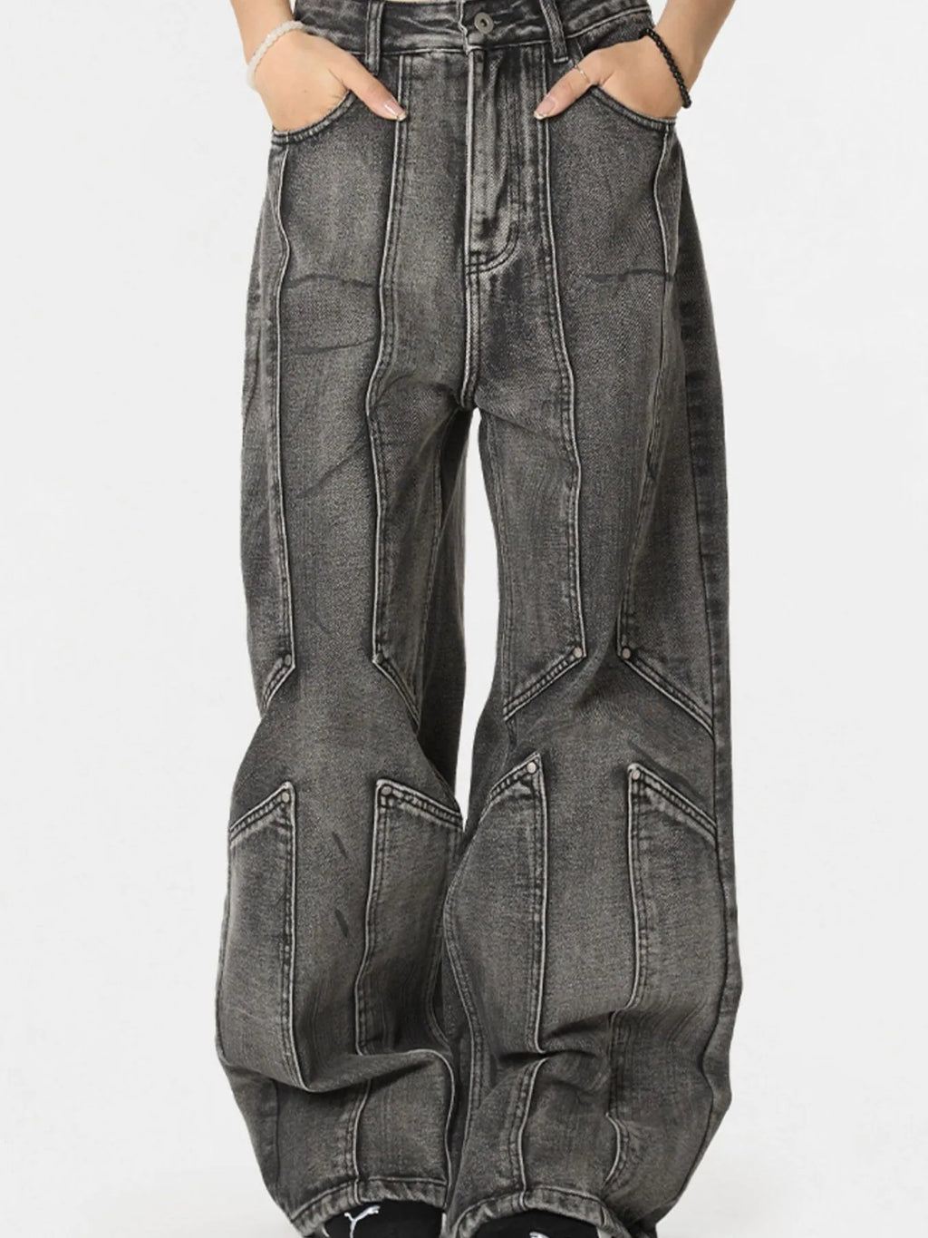 Men's Wide-Leg Jeans