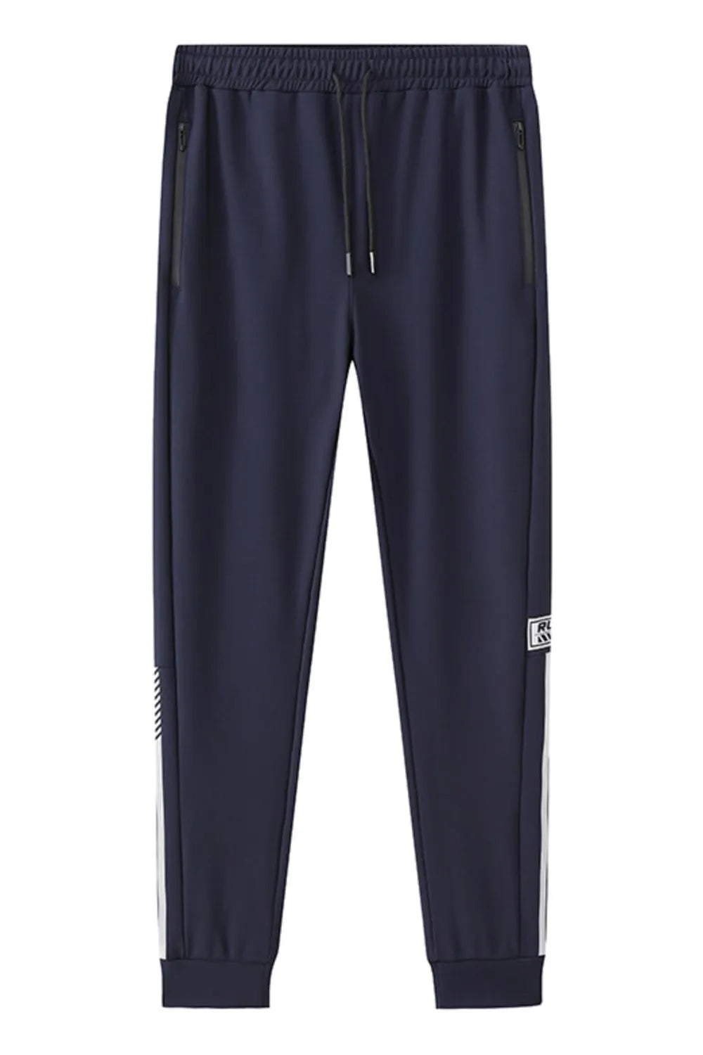 Men's Plus Size Drawstring Joggers with Pockets